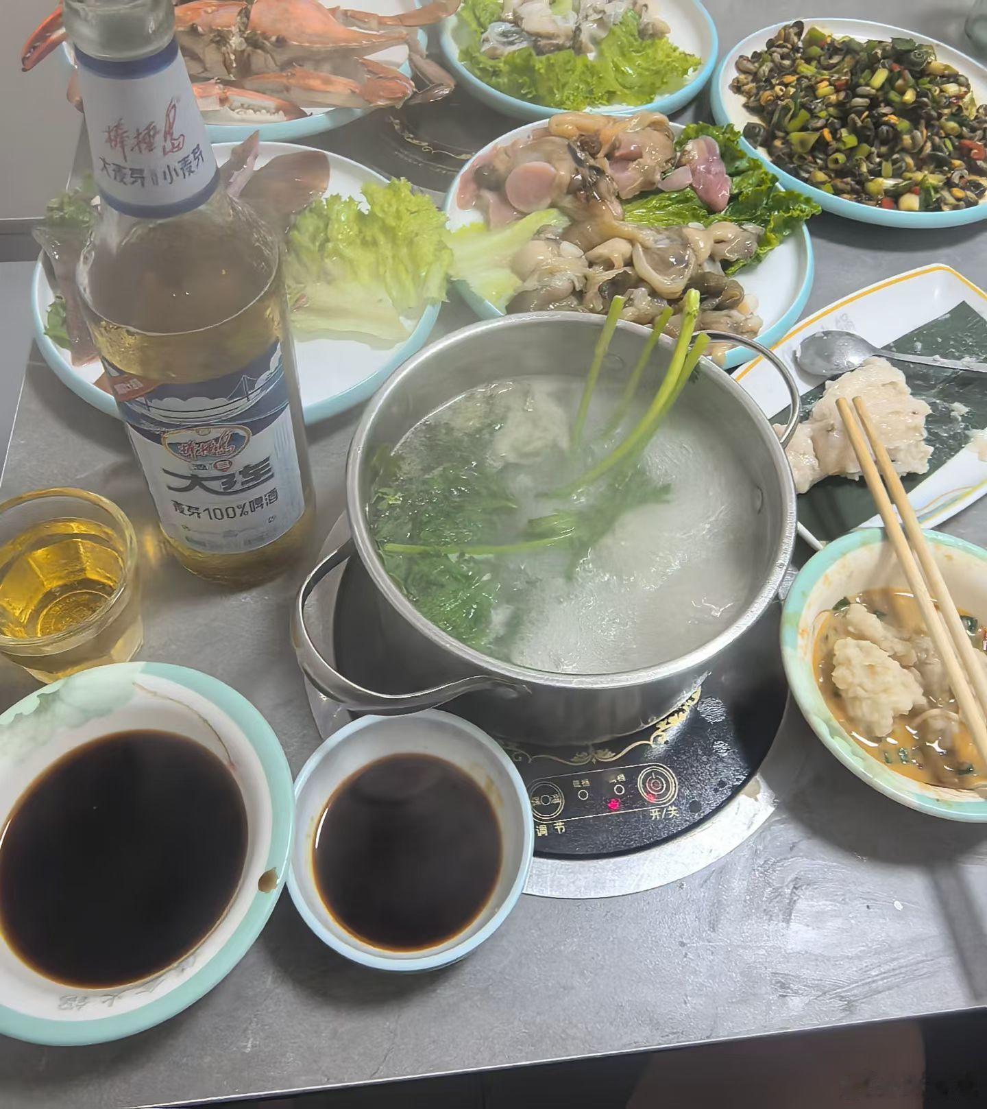 一张图证明我来过这里棒棰岛啤酒适合入口，好喝 大连·大长山岛镇