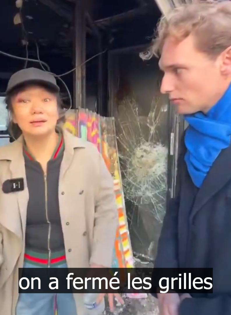 50岁的艾琳·李，是第二代或第三代中国移民。她操着一口完美的法语，带着完美的巴黎
