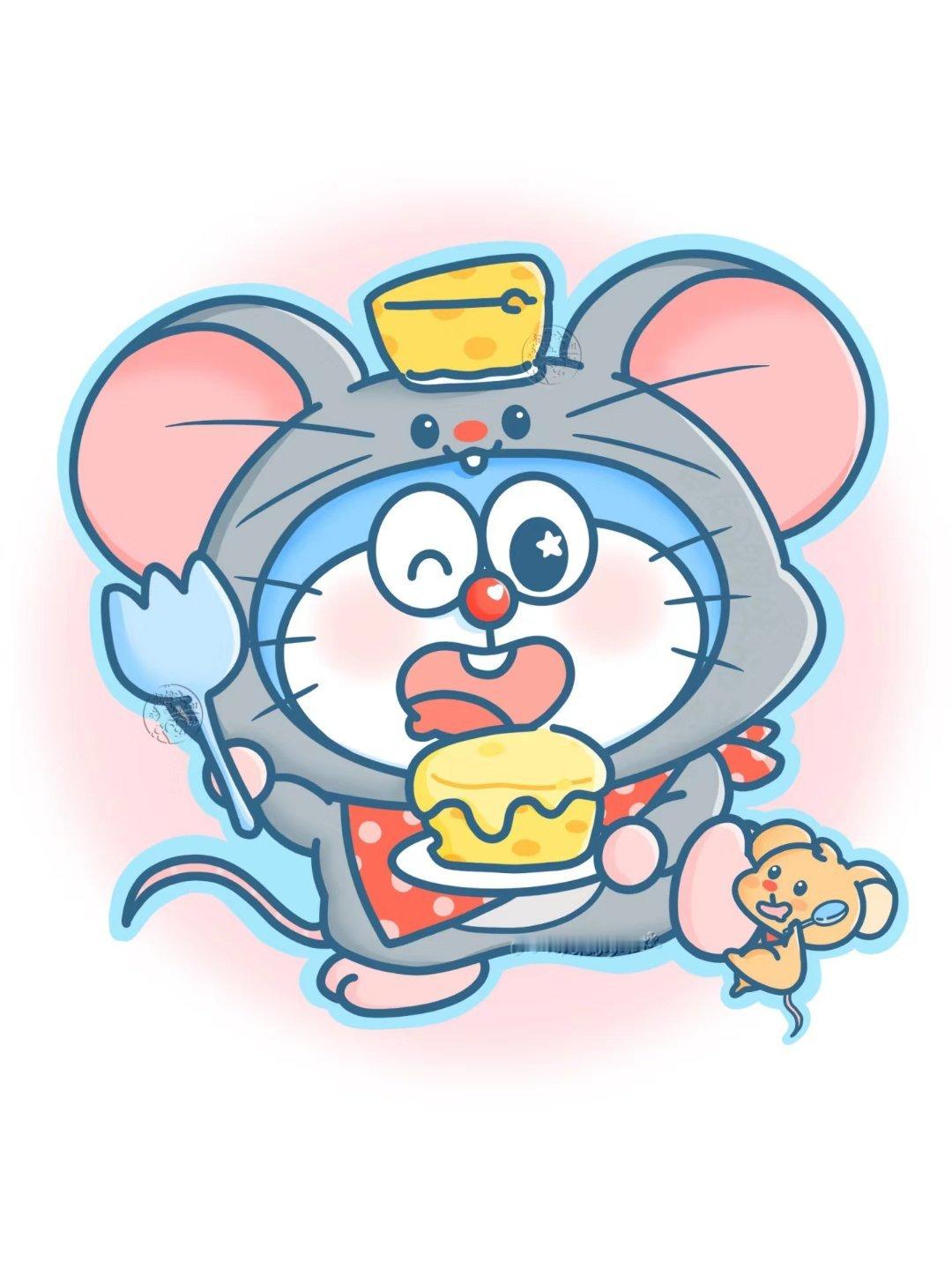 哆啦A梦之十二生肖  cr： #可爱头像##哆啦a梦# ​​​