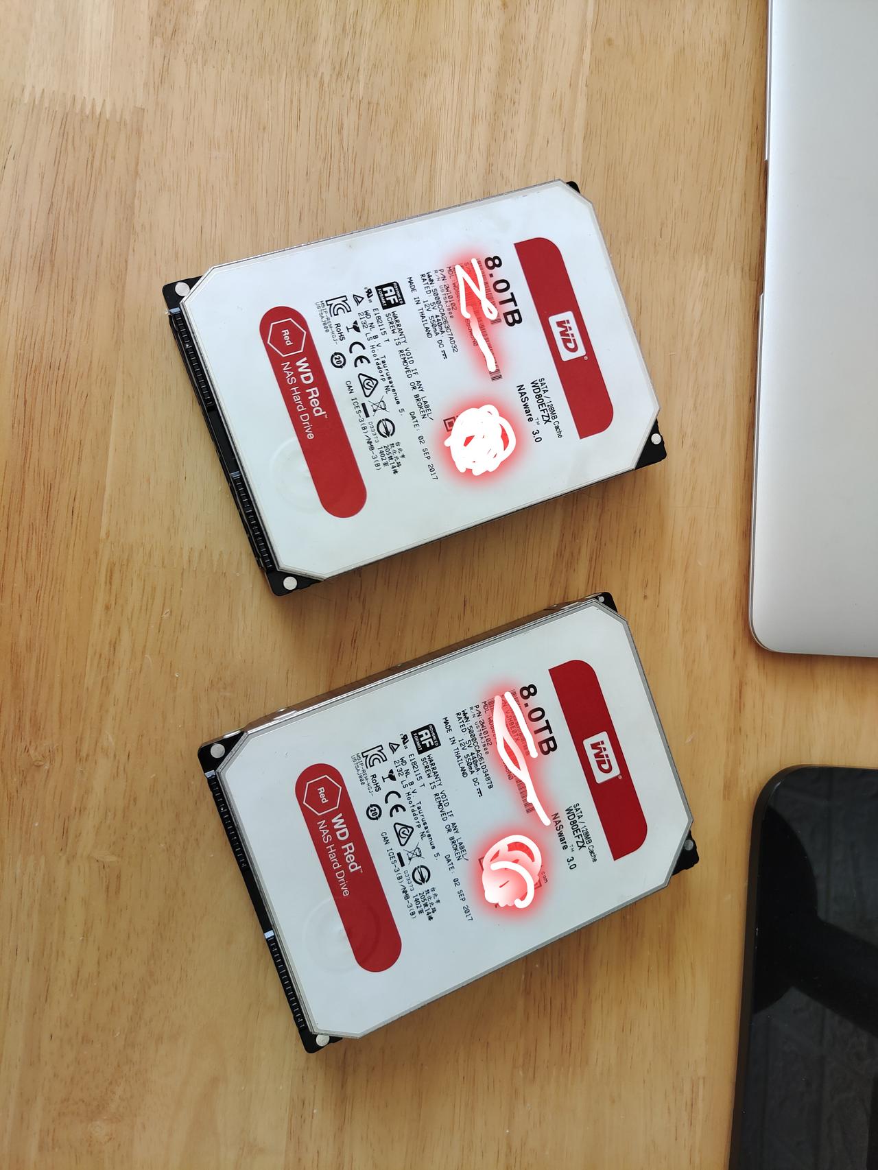 之前买了放nas里用了好久了，这段时间硬盘大涨价，抽出来卖了，看了看，比买入时的