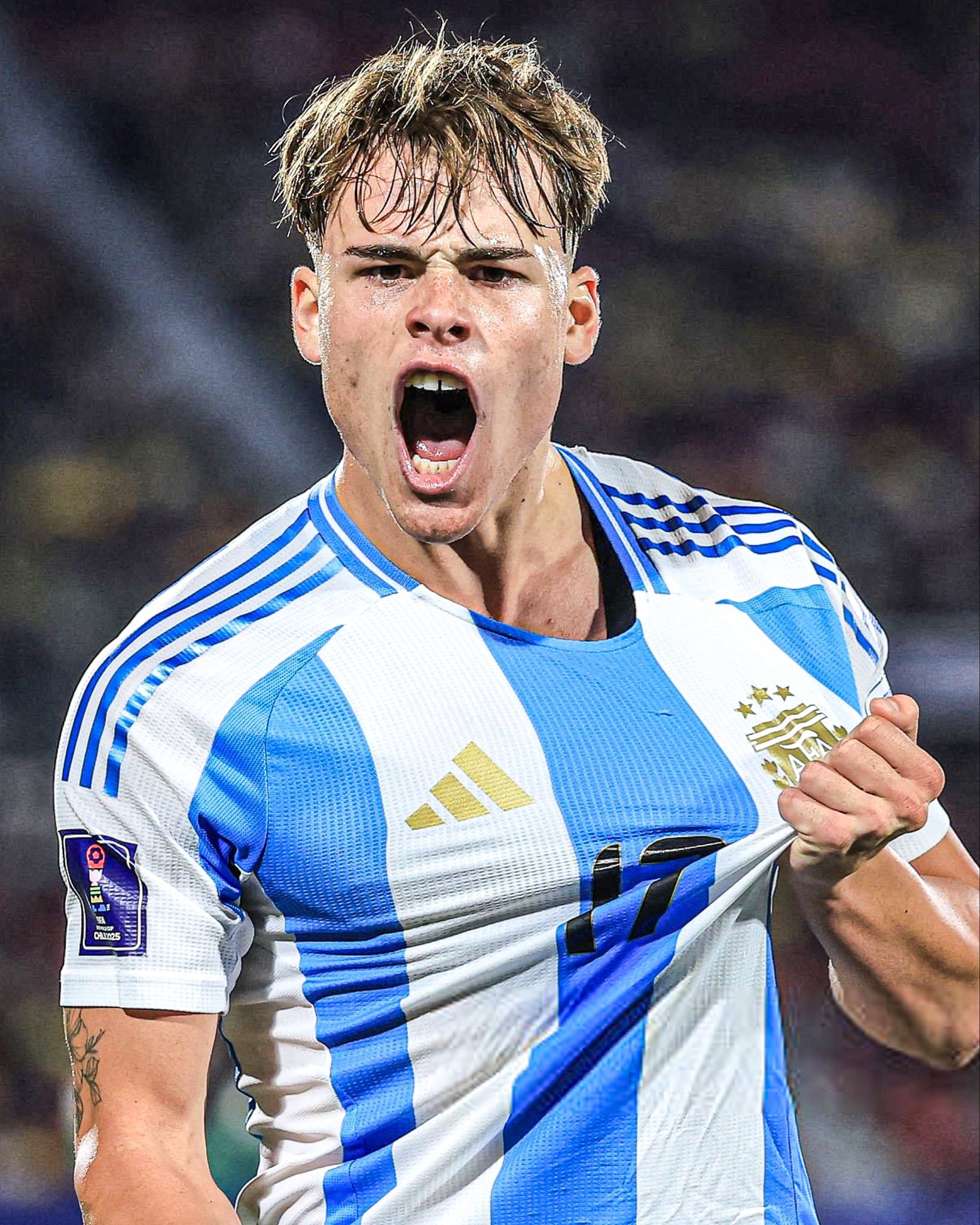 🇦🇷🔥 马特奥·西尔维蒂在U20世界杯淘汰赛阶段的表现：⚽️ 1/8决赛对