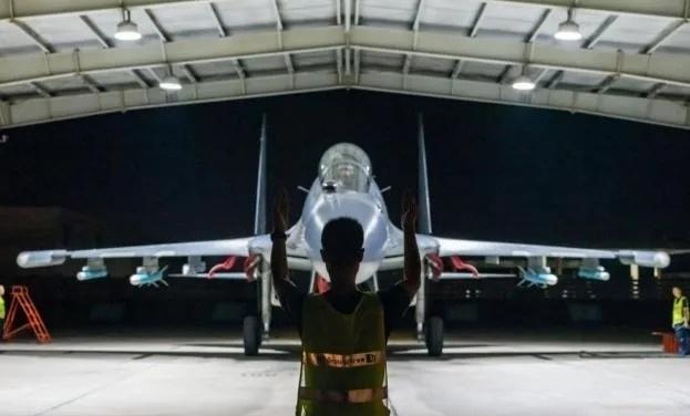 “海空雄鹰”苏-30，高糊宣传

又见“白头海雕”MK2🦅（图3）

两种涂装