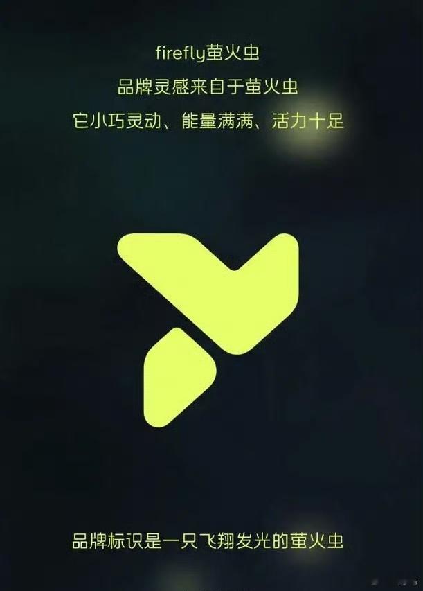 蔚来第三品牌萤火虫LOGO发布 蔚来旗下第三品牌“firefly 萤火虫”的官微