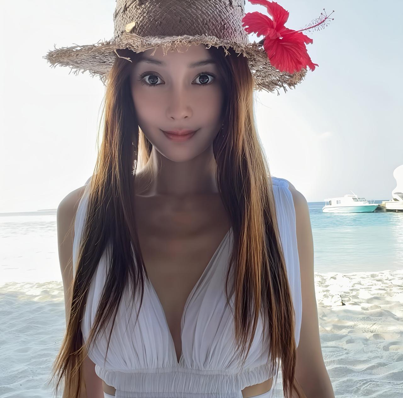 好想念此女的游客照 ​​​