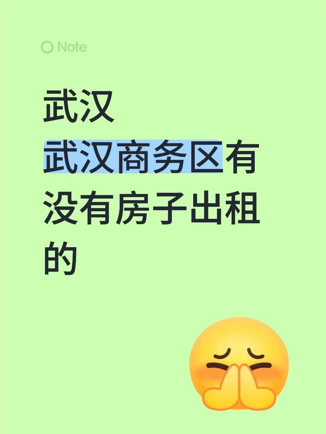 武汉武汉商务区有没有房子出租的