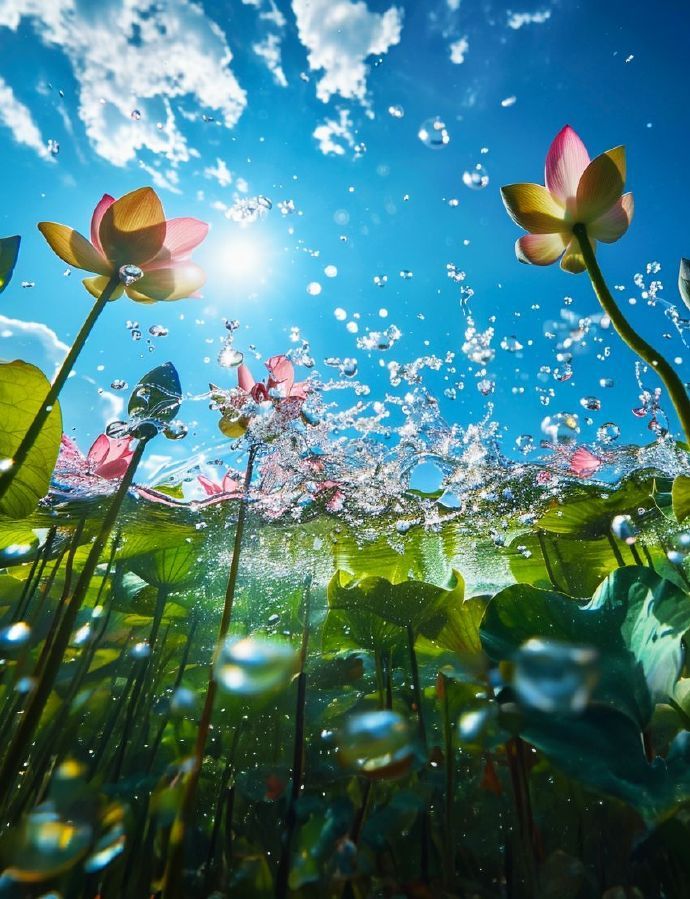 “ 不与群芳争俗艳，一心只做池中仙 .. ” ​​​
