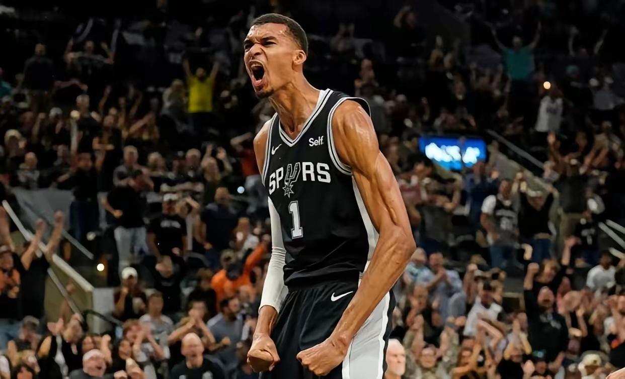NBA总冠军决赛G3，马刺生死之战，文班亚马再现巨星表现！
全场比赛，文班亚马暴