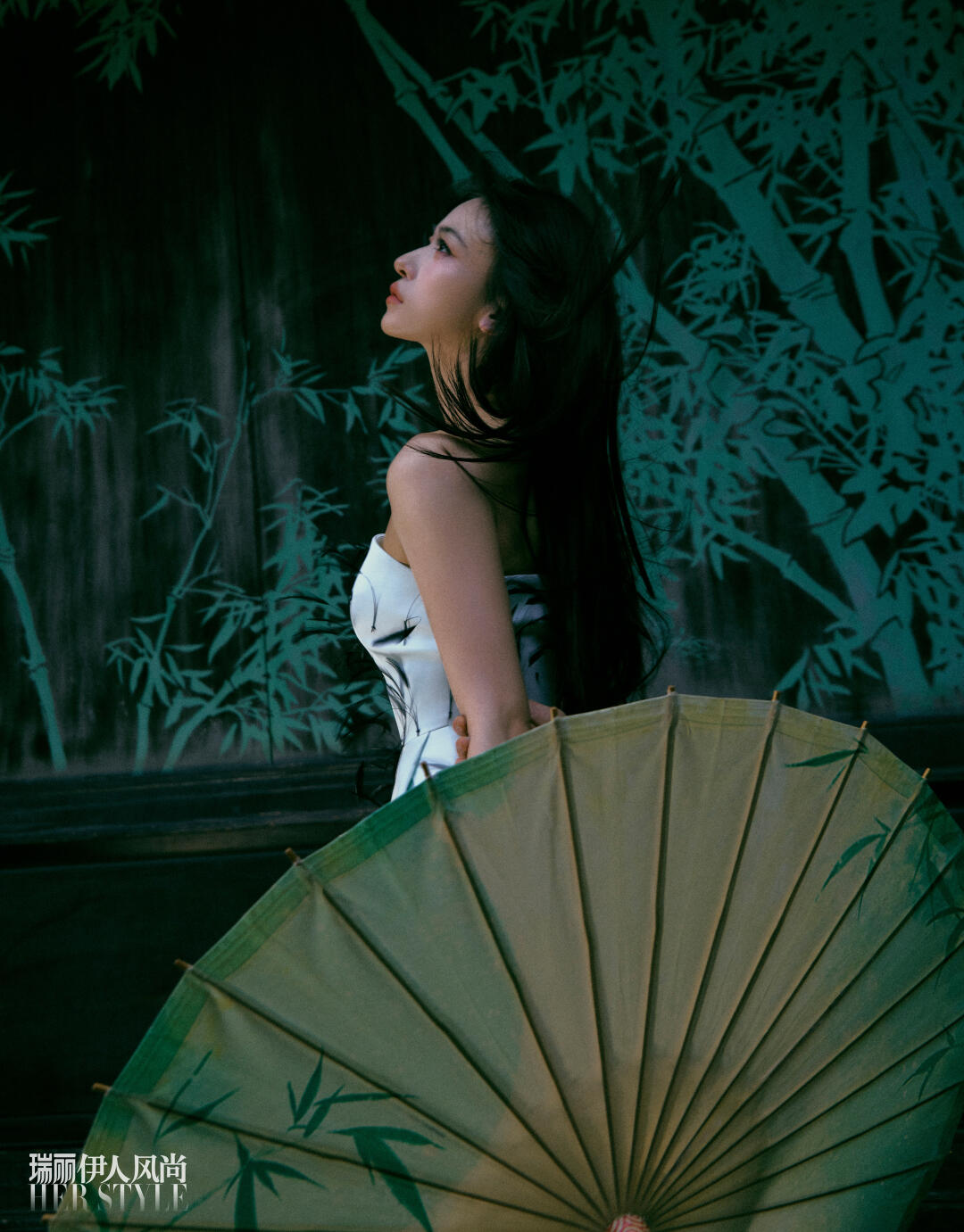 吴谨言瑞丽伊人风尚七月刊大片