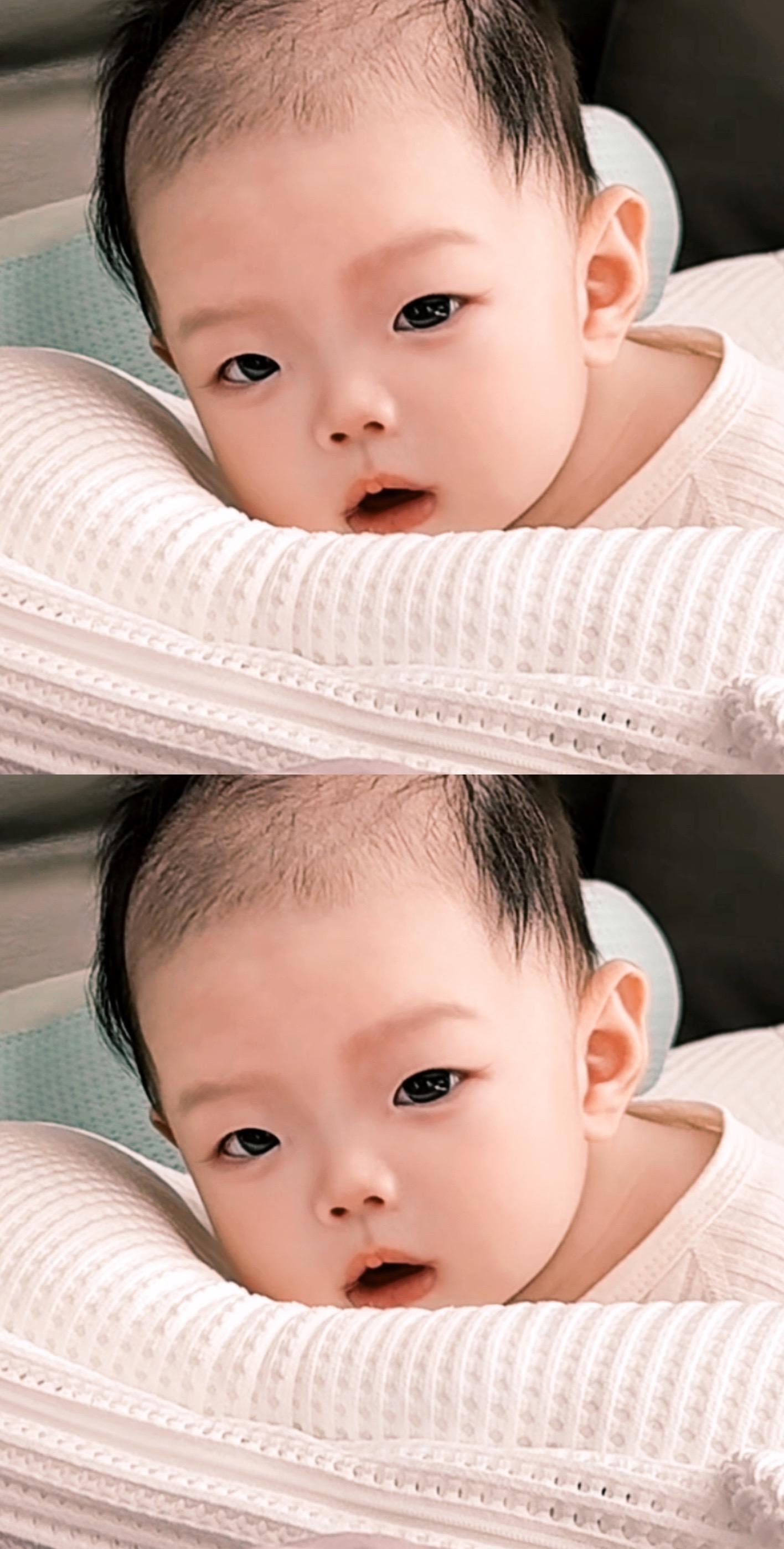 幸福有很多种 比如说有个可爱的儿子🥰✌🏿