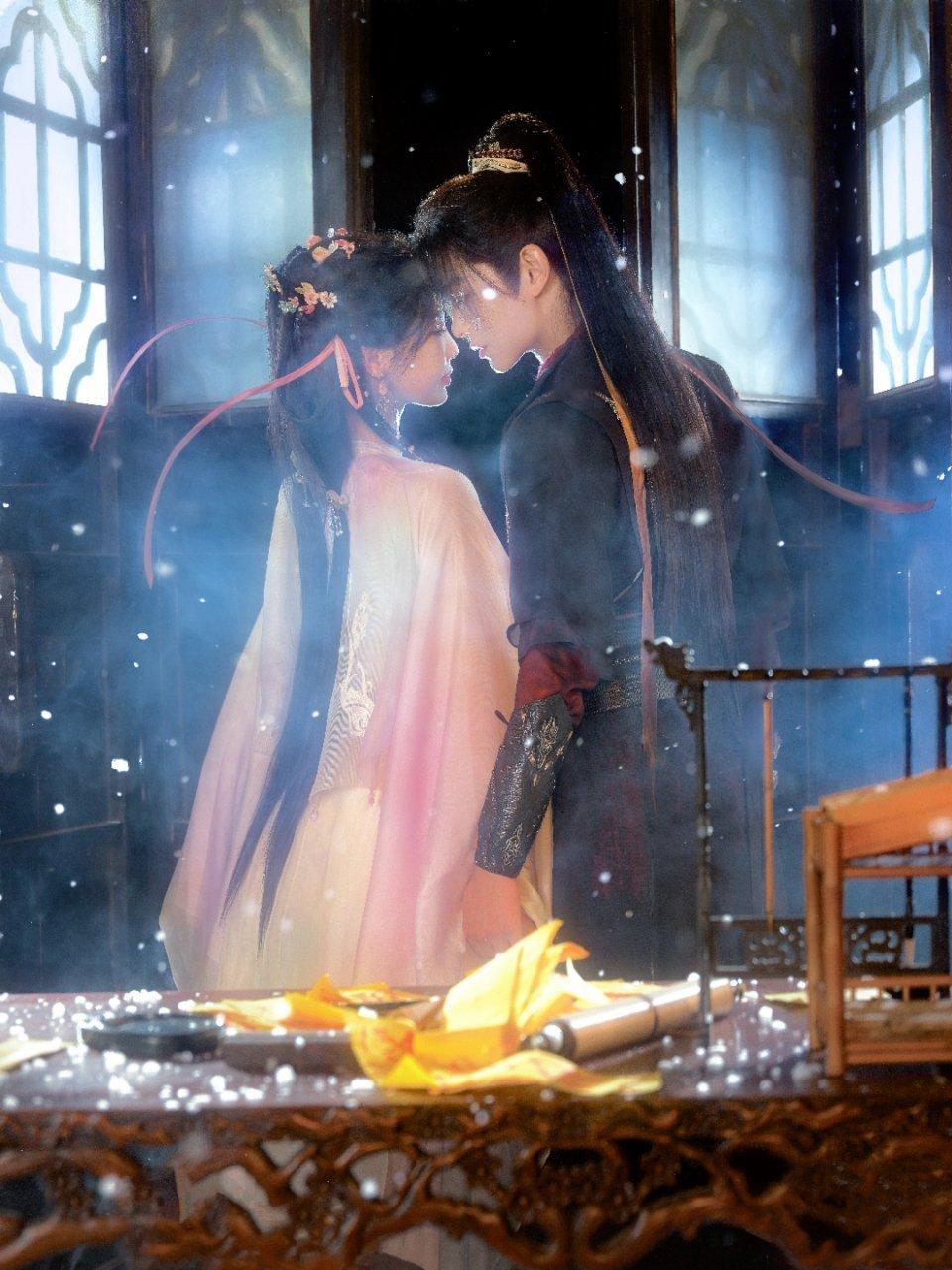 永夜星河大结局  看完了[泪][泪][泪]凌妙妙唯爱慕子期妙声绝配！你于水火中救