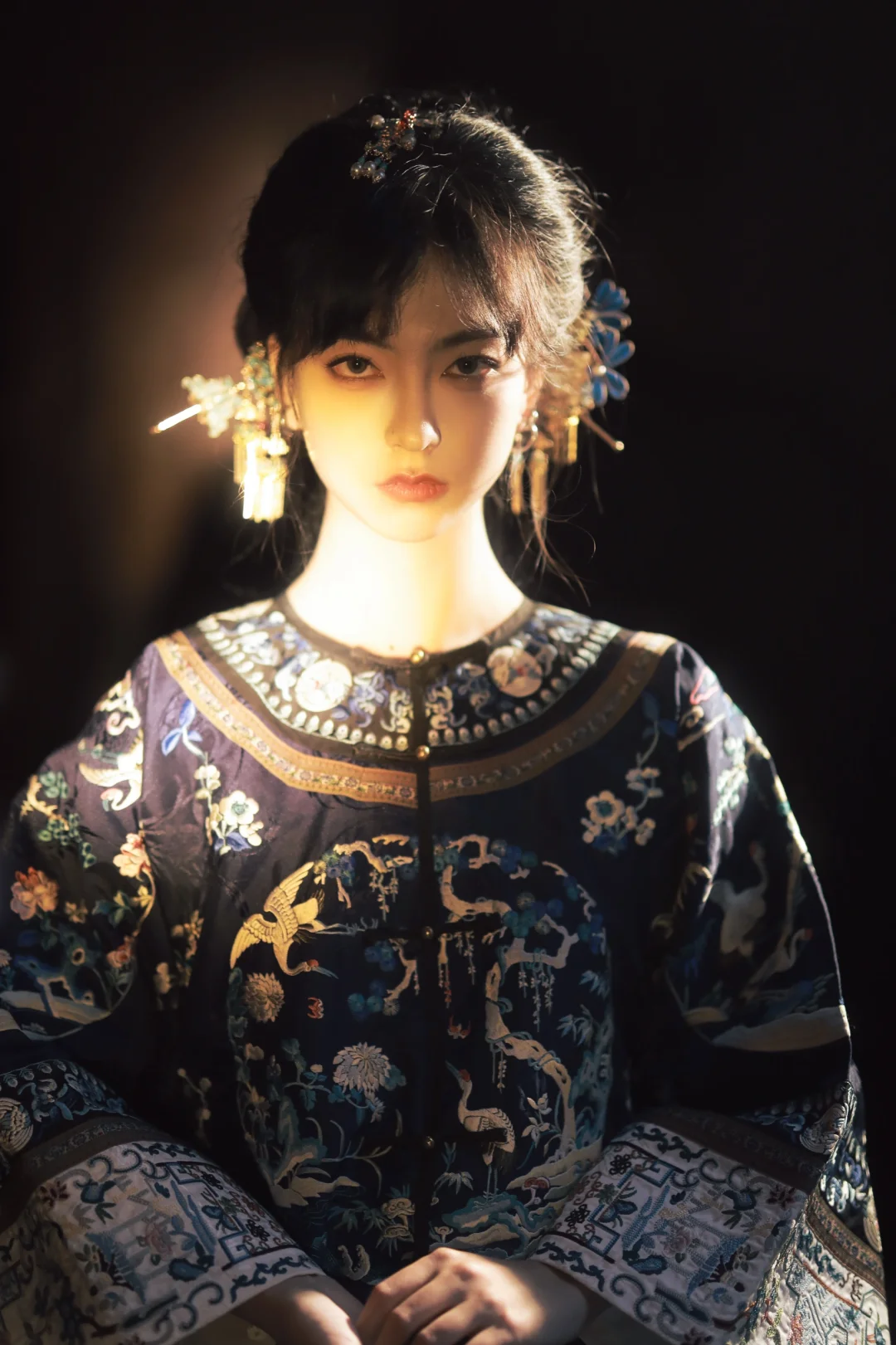 海上花落。