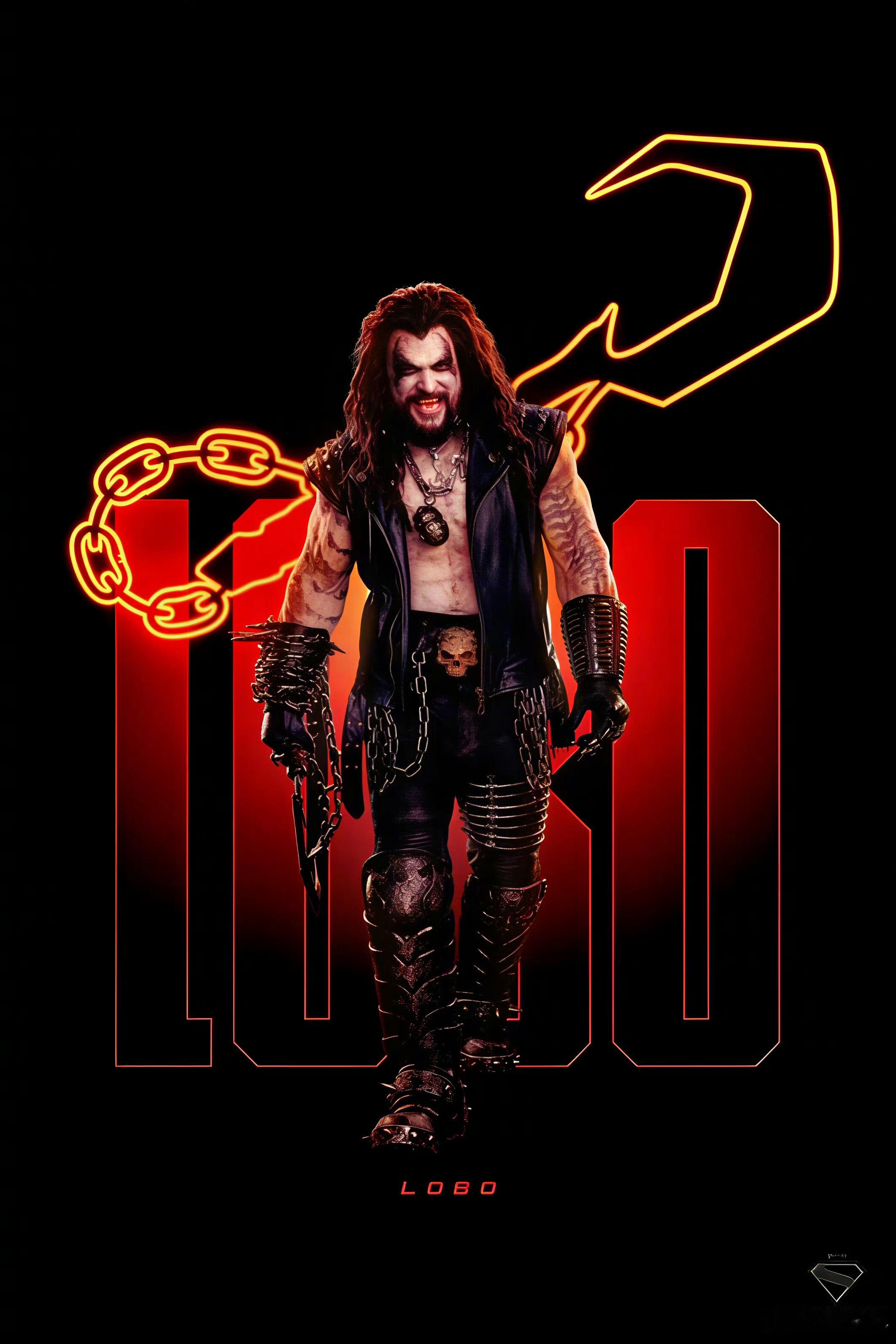 《超级少女》发布最新海报，杰森莫玛 饰演的暴狼！！本片由克雷格·吉勒斯佩执导，米