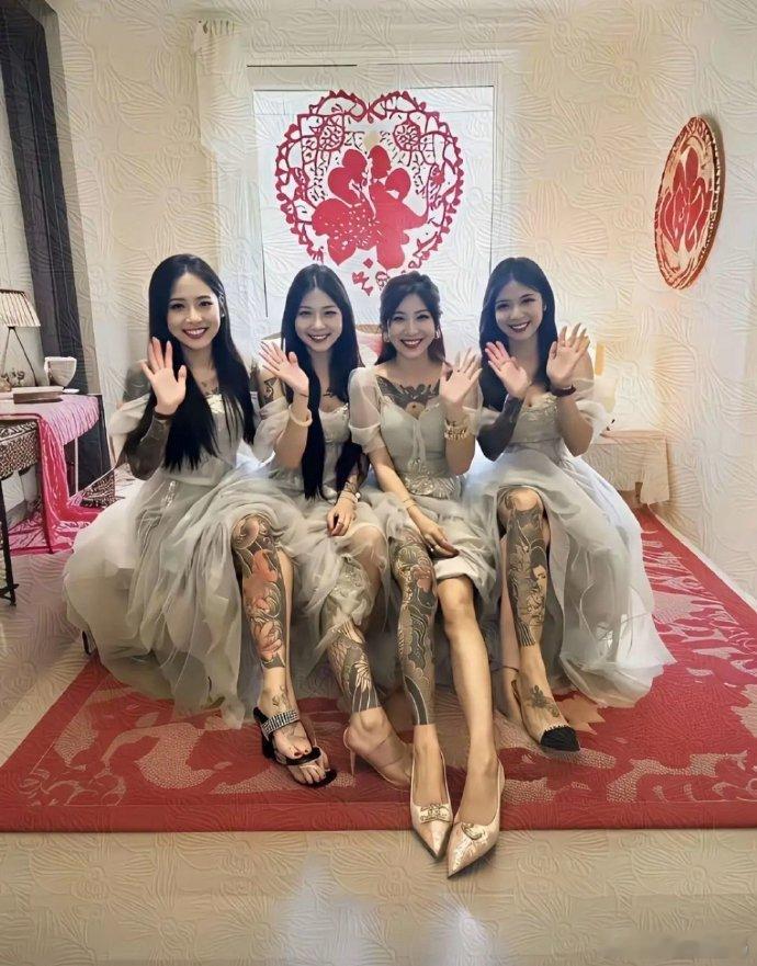 不懂就要问，什么样的新娘，才能压制住这四个伴娘？ ​​​
