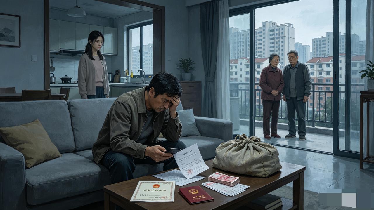 老婆对爸妈不好，男子想离婚，却又担心爹妈给买的房子要分给女方一半，一直在纠结。