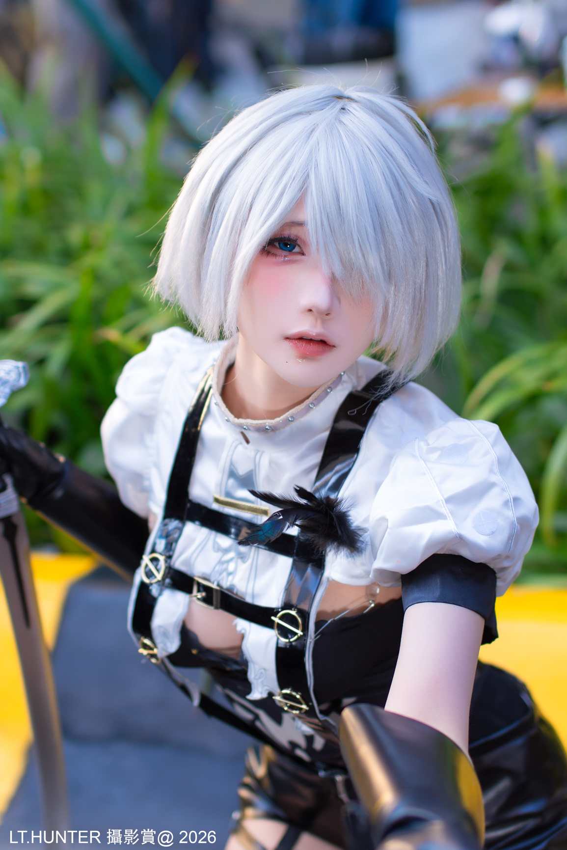 猎人拍漫展萤火虫漫展尼尔 机械纪元出镜：小音想把漫展图带回家？请看置顶！(展示为