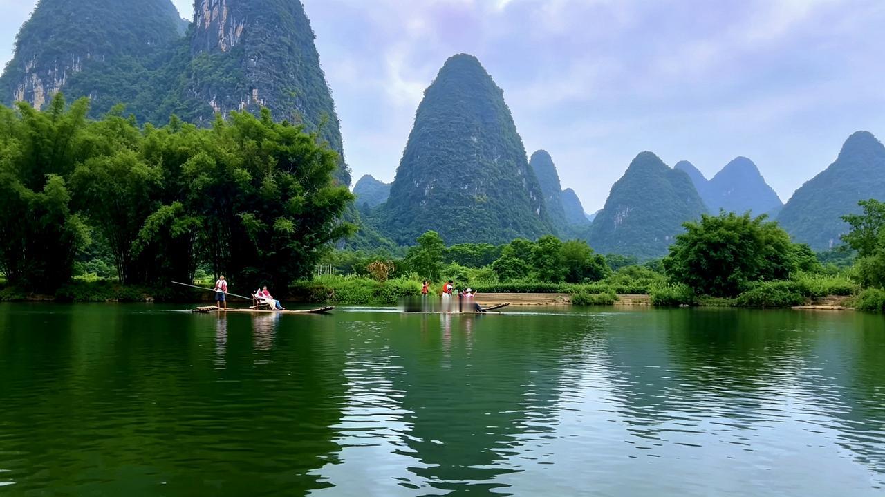 广西山水太美了，这才是最真实的阳朔风景