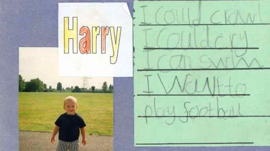 “I could crawl/I could cry/I can swim/I 