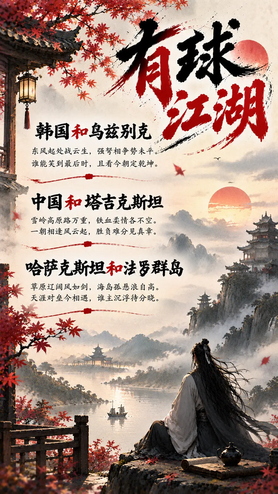 铁血柔情各不空