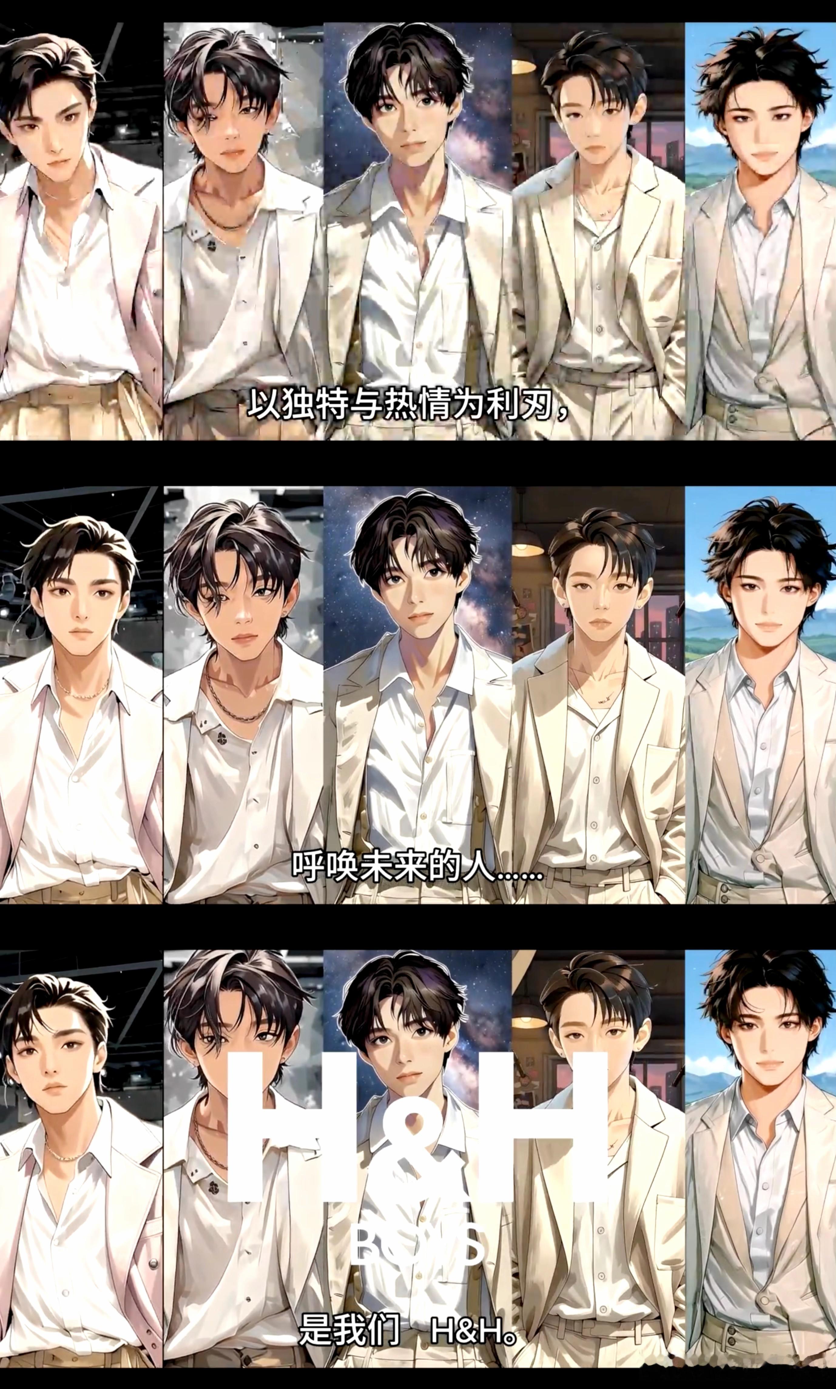 内娱男团来新人了 谁懂啊！新男团H&H BOYS强势来袭，吕昕远、王少鹏等少年从