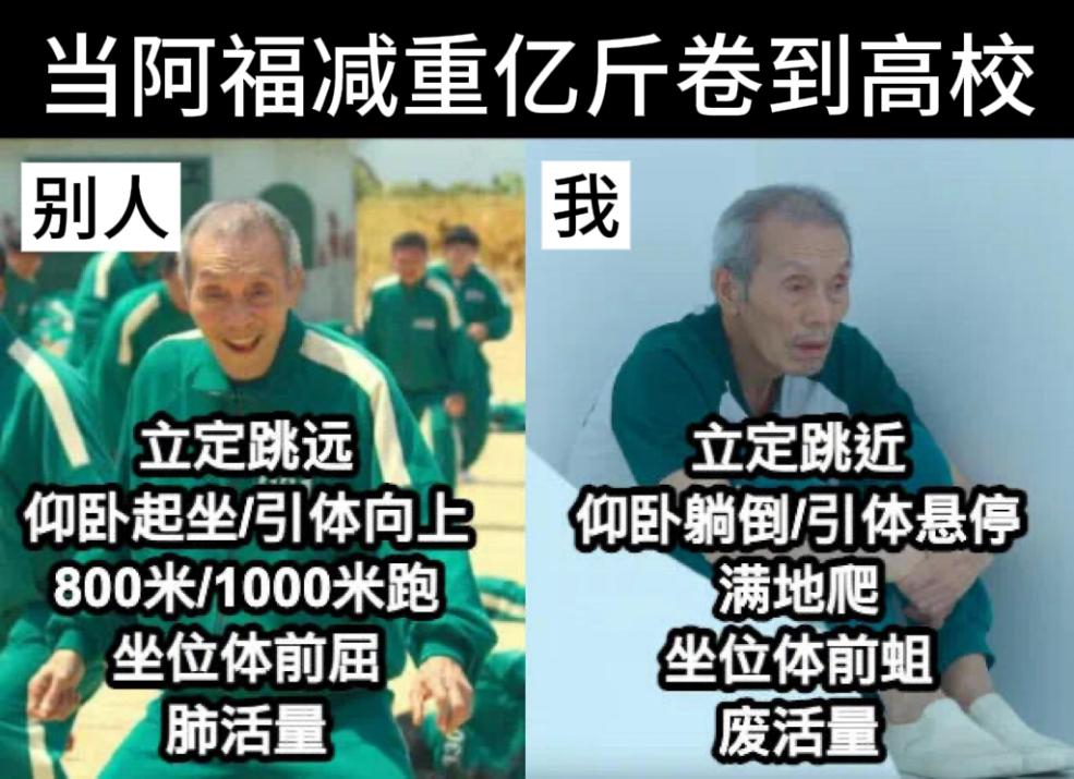 全国一起减重1亿斤 如果阿福的1亿斤算进体测成绩…诚邀南京大学和南开大学batt