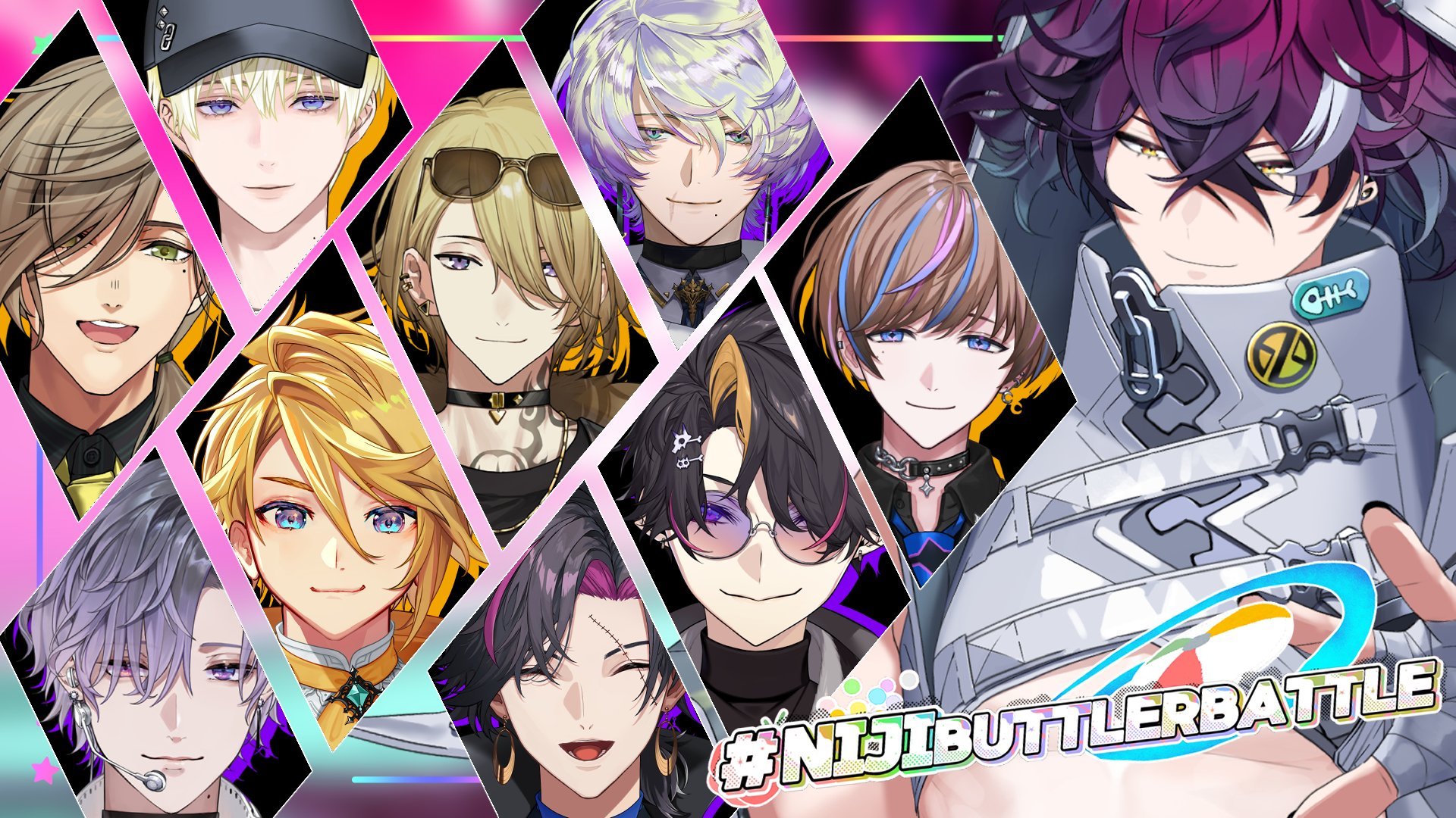 nijisanjien 今天看这个！虹en 5V5 3d联动已经开始笑了www教