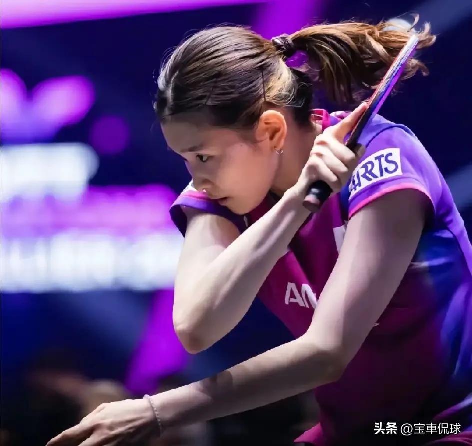 桥本帆乃香，未来将是中国队最强大的敌人。不是说成为世界冠军，而是她的打法，削球让