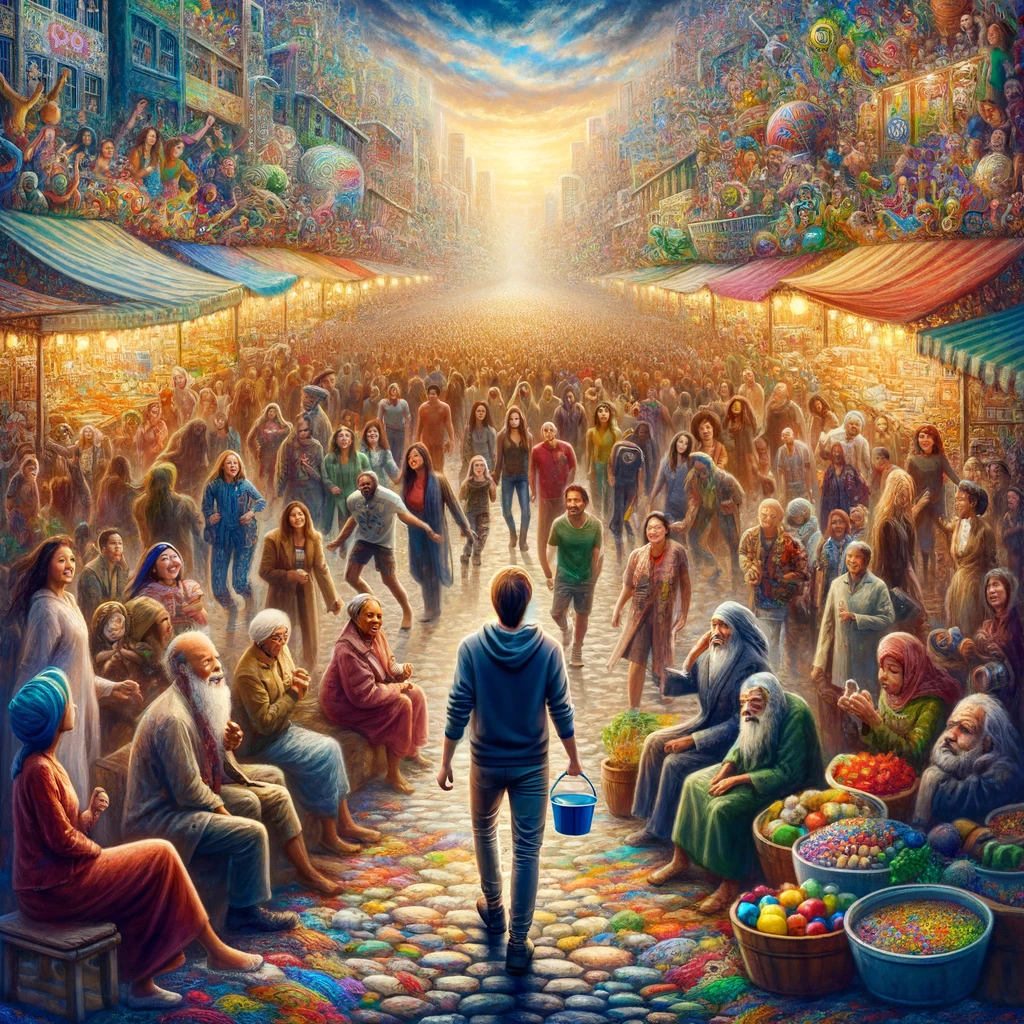 人啊，要真正去体验到人与人之间的不一样带给自己的痛苦，才能在更长的岁月里，去体会