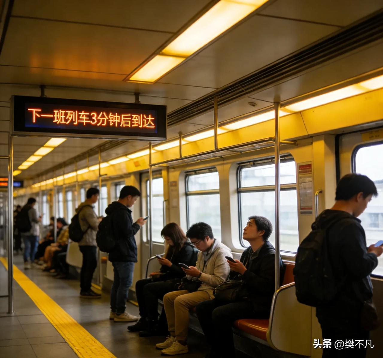 地铁里，一个女孩对着手机哭

早高峰的地铁，挤得人贴人。

角落里一个女孩，二十