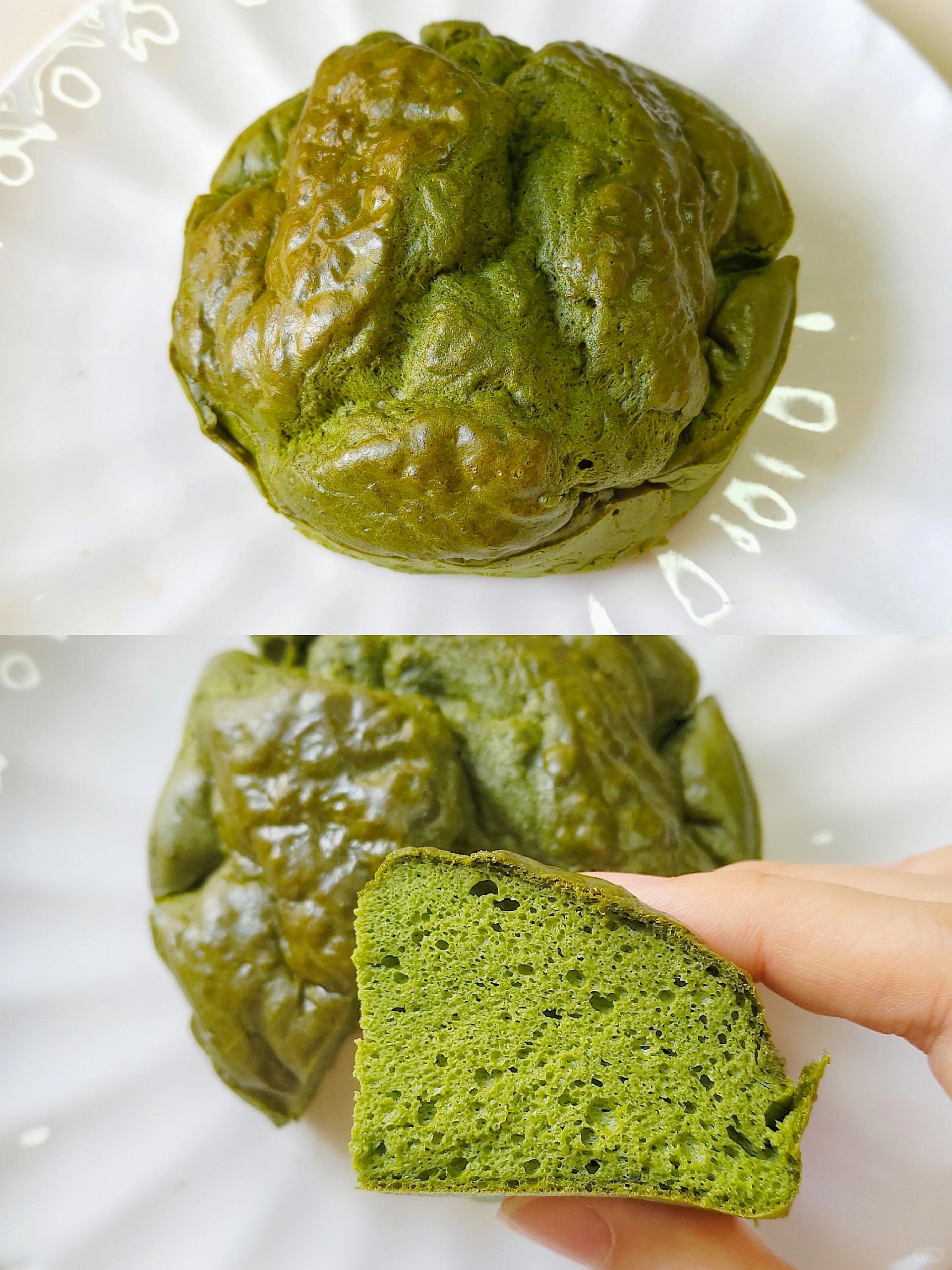 给妈妈做减脂餐D124|抹茶魔芋蛋糕🍰