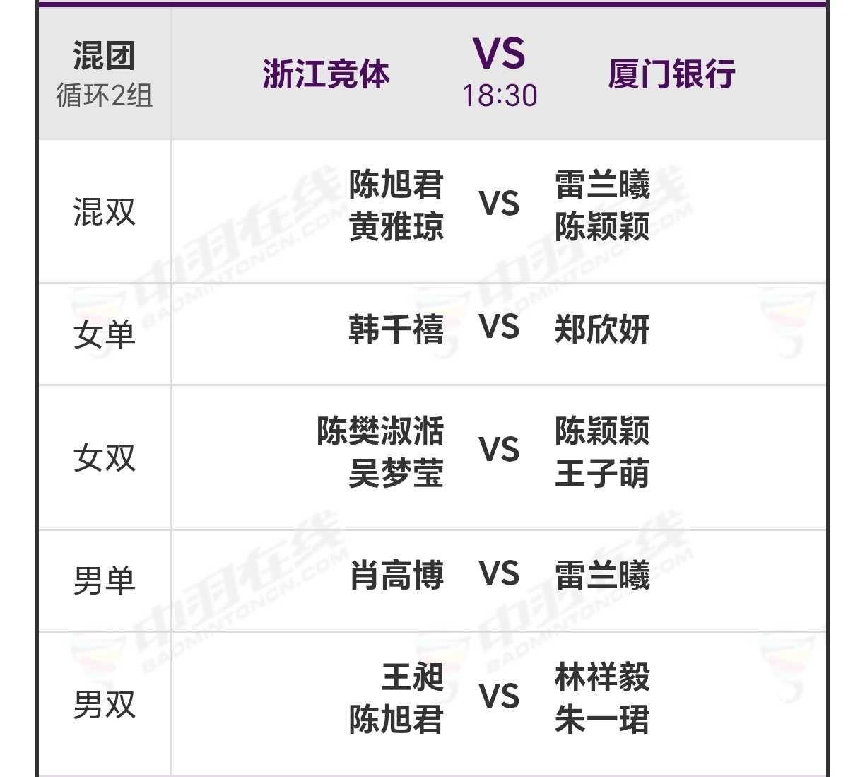 雷兰曦和陈颖颖打混双！！！雷子，你是一块砖！想要和颖颖妹贴贴