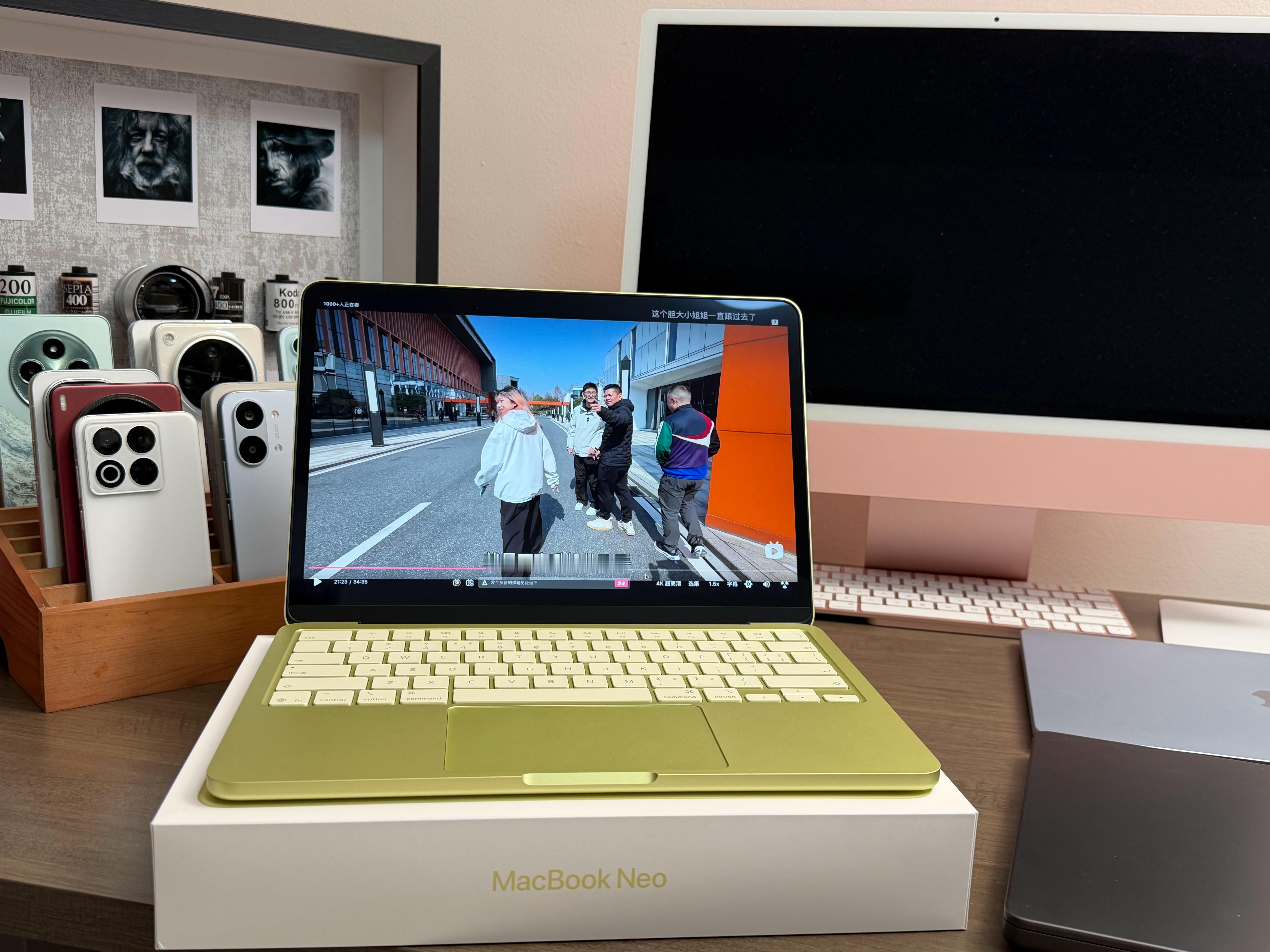 得，MacBook Neo 看哔哩哔哩（客户端） 4K 视频+1.5 倍速会偶现