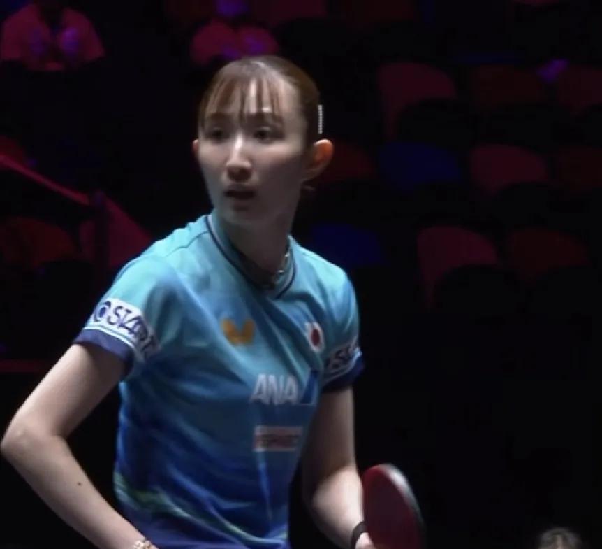 WTT澳门冠军赛女单1/8决赛：
早田希娜大比分3：2胜桥本帆乃香，
五局比分为