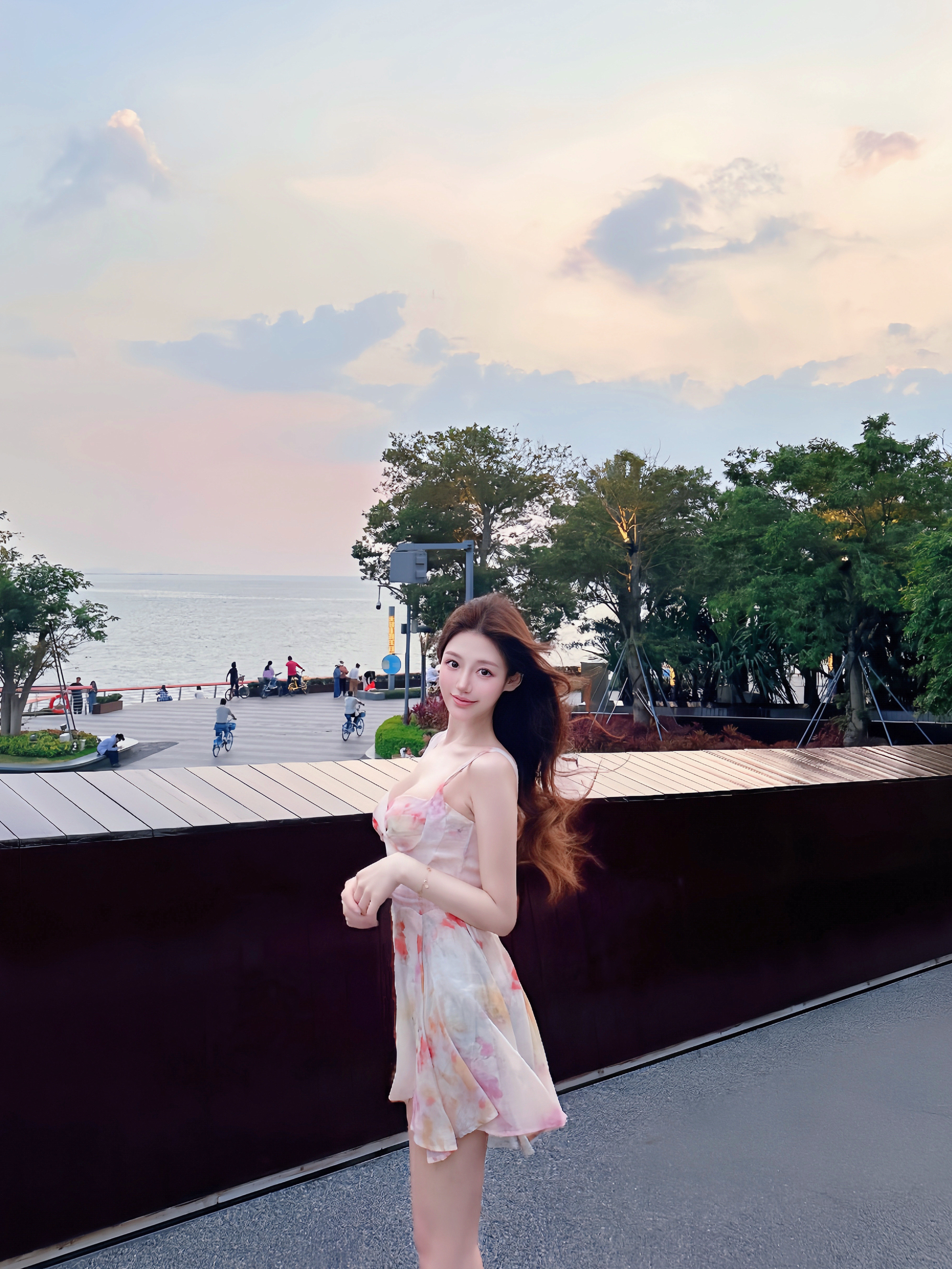 Sun-kissed glow and sparkling sea view✨ 