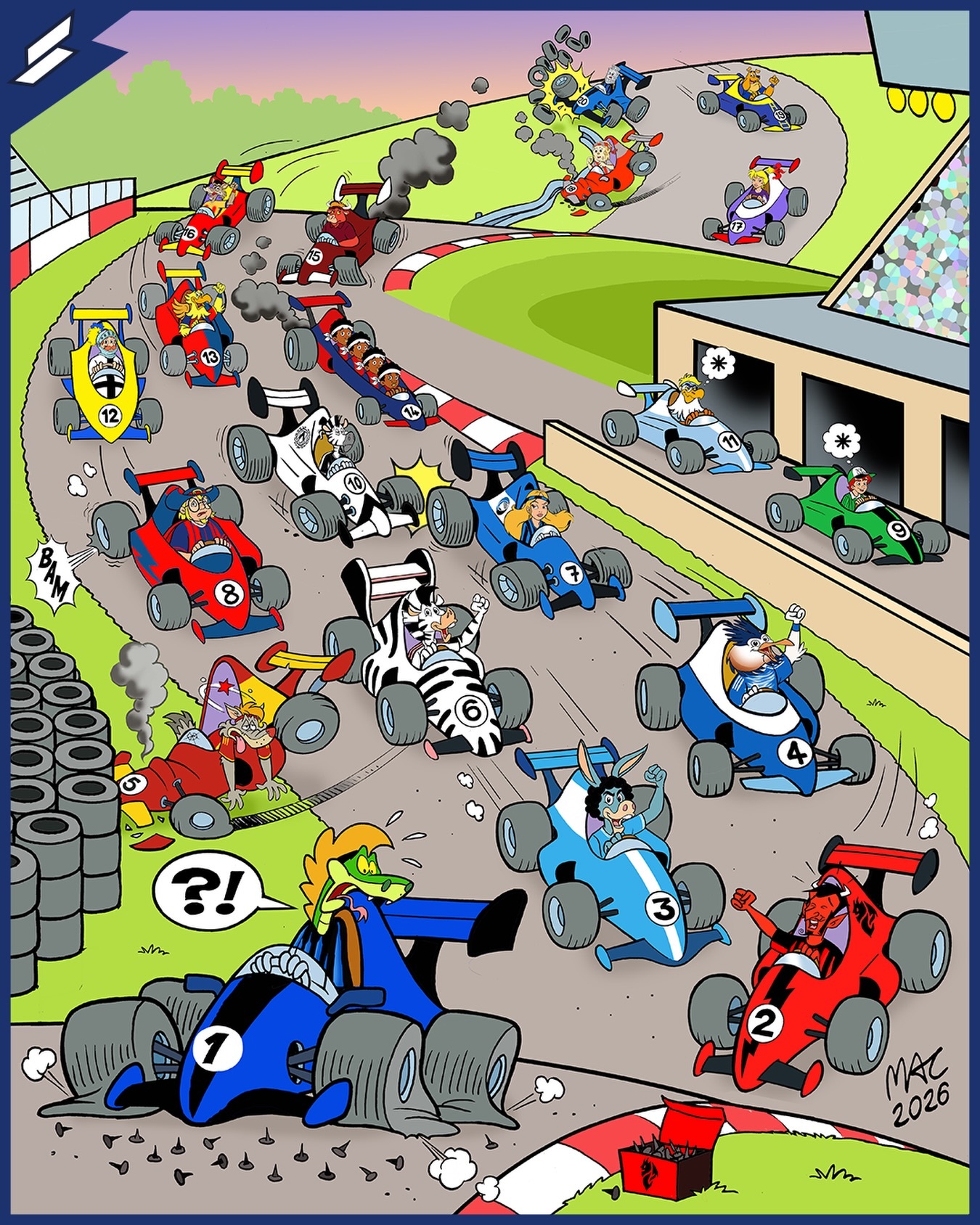 【卡通版】 意甲 本轮意大利🇮🇹足球甲级联赛综述。😎 sempremila