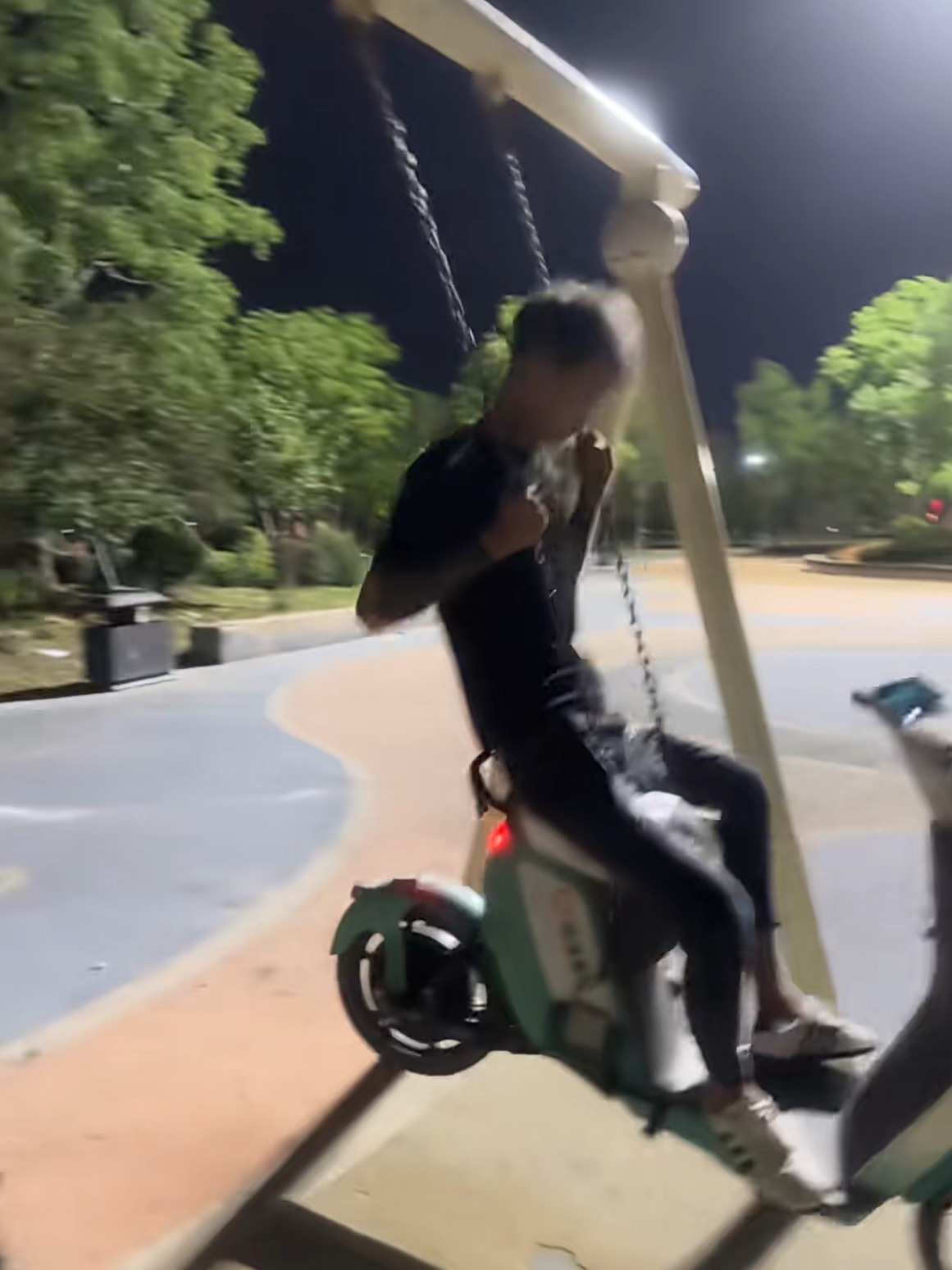 早期人类荡秋千😂 