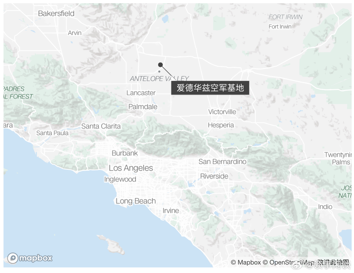 【美军B-52轰炸机坠毁】[又又又......](CNN)爱德华兹空军基地在社交