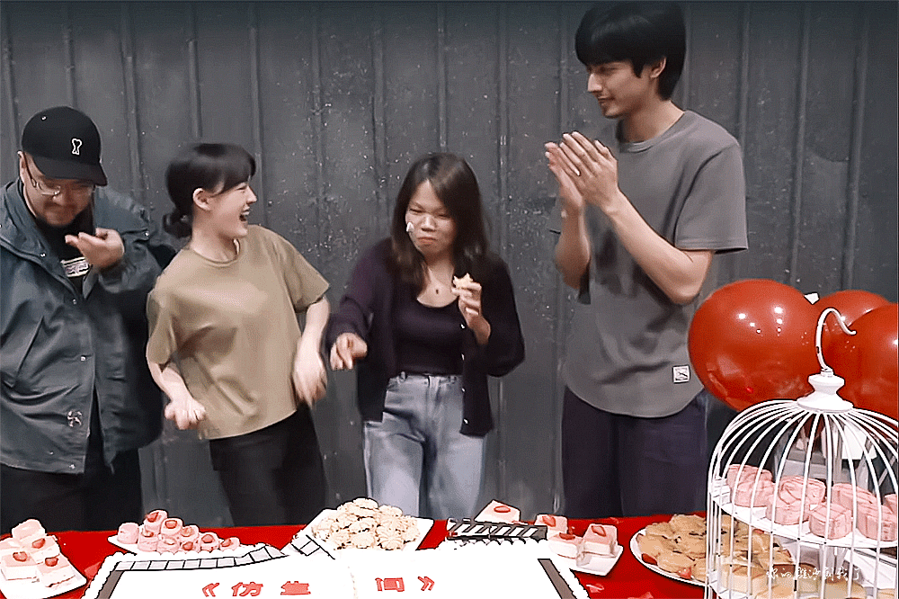 宋威龙文淇 很可爱的两只下次再见 她是女导演 你是男主角 💕 ​​​