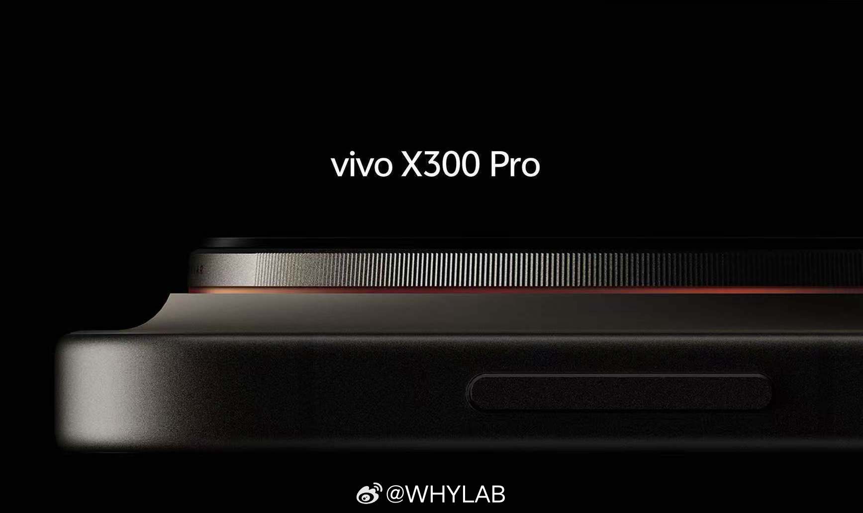 vivo X300 Pro 的侧边图也出来了，对比 vivo X300 和 iP