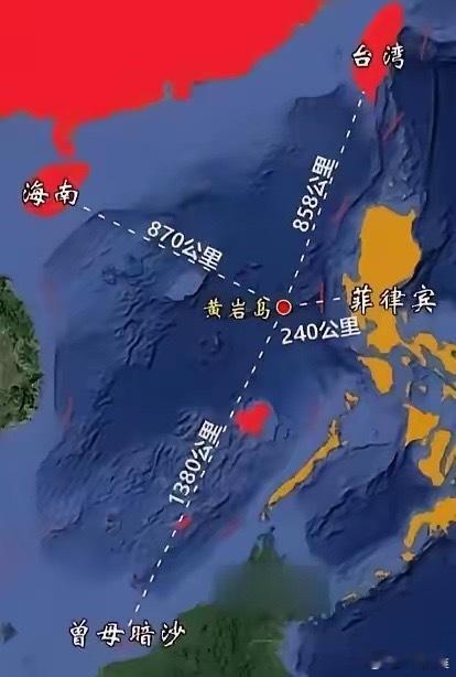 中国实控黄岩岛的标志是什么？按目前的情况，想和菲律宾签署边境条约是不可能了。如果