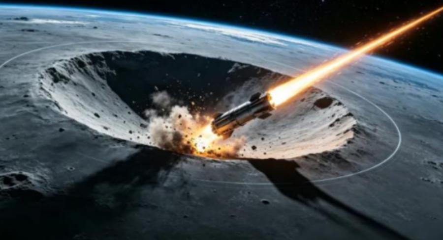 天生的坏种，得不到就破坏！8月5日，美国SpaceX火箭残骸撞击月球，一枚重约4