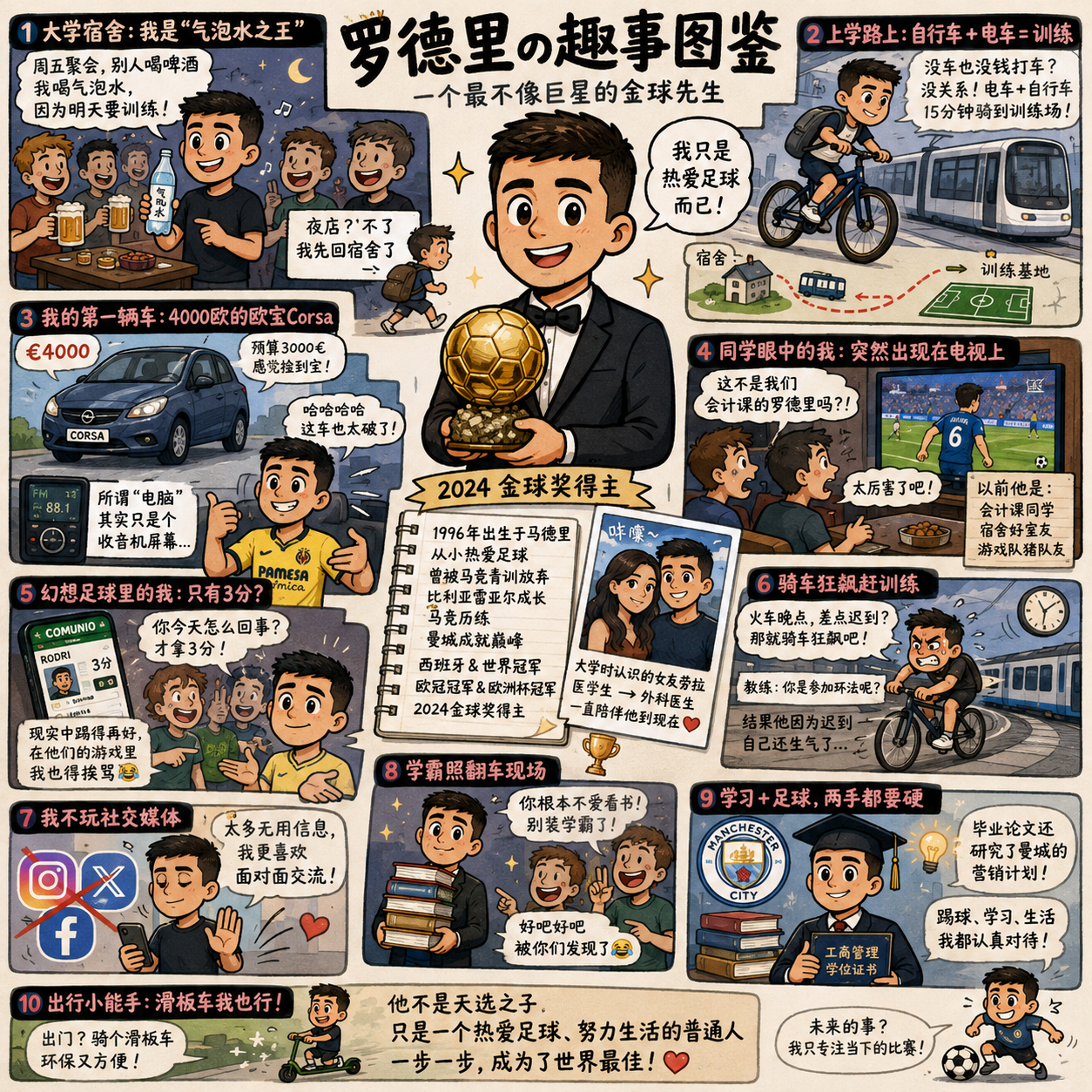 【罗德里个人简介】全名：罗德里戈·埃尔南德斯·卡斯坎特（Rodrigo Hern