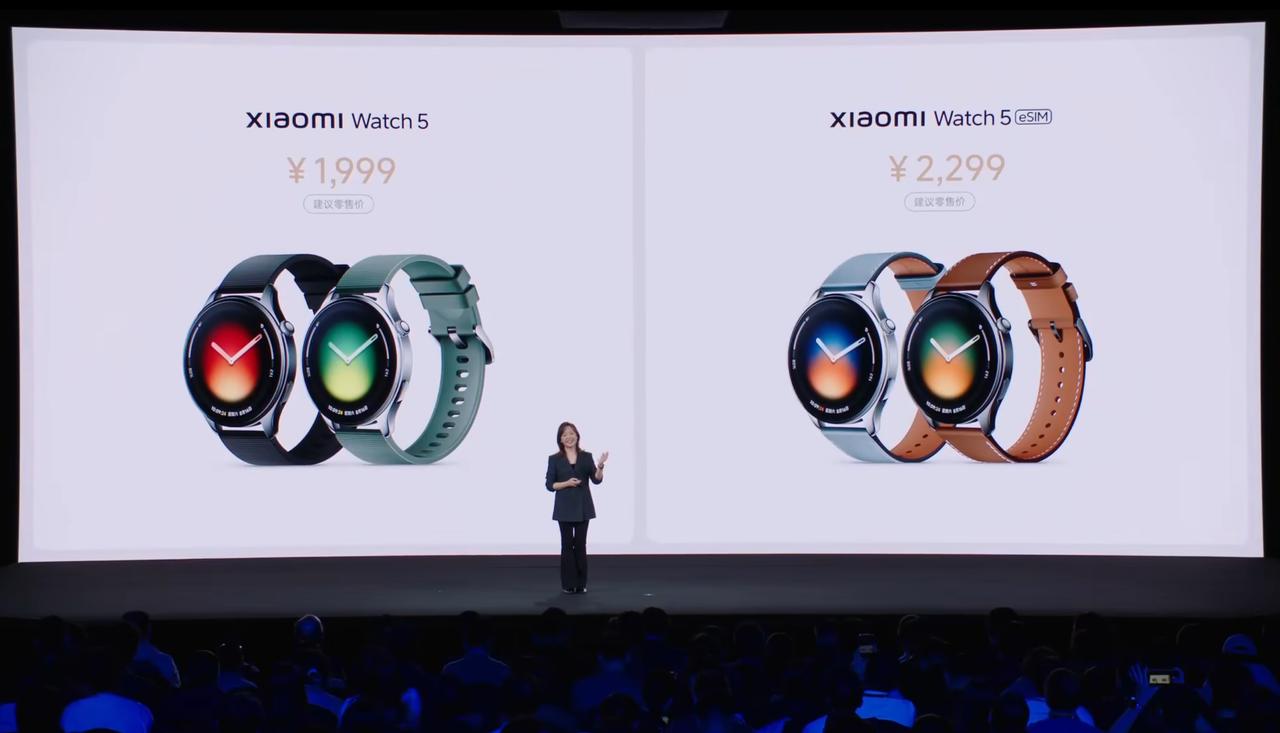 小米 Watch 5 发布，小米全智能手表国行时隔 6 年再次回归，蓝牙版售价 