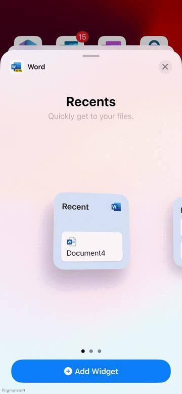 今天，微软宣布拥有 Microsoft 365 Insider 资格的 iOS 