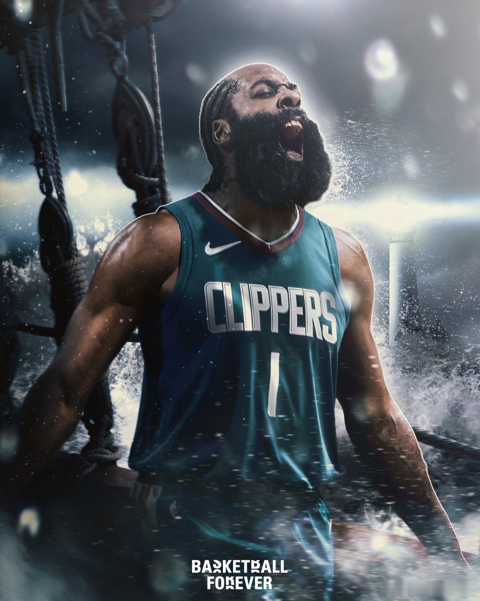 船沉了，只有哈登没裸泳……詹姆斯哈登和洛杉矶快船队最近10场比赛输掉了9场，他们