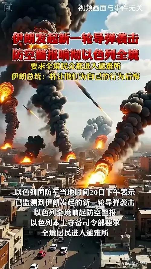 全网炸锅！伊朗重磅官宣，发动"真实承诺4"第38波导弹突袭，重创美军驻海湾多个基