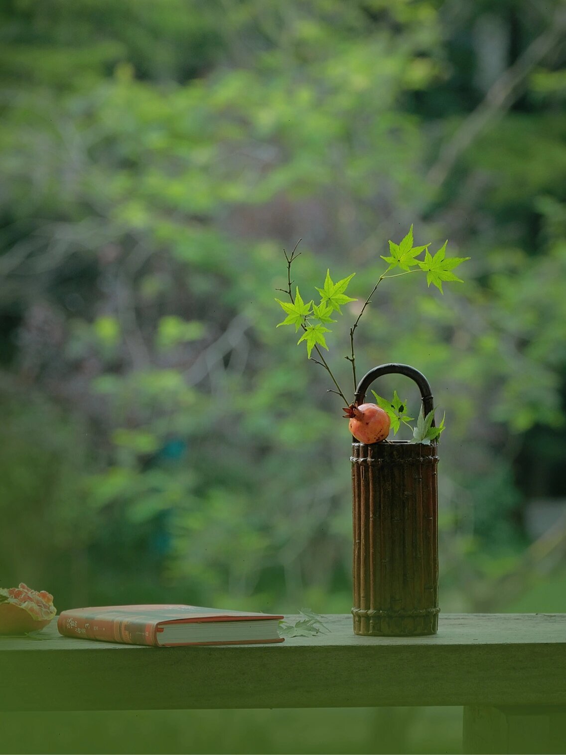 我对自己说，跨过去，春天不远了，永远不要失去发芽的心情。——林清玄 ​​​