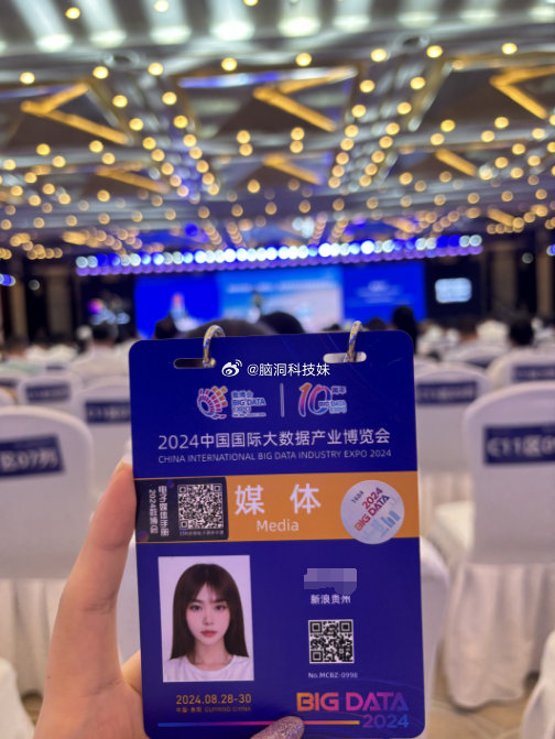 哈哈 好开心 ，今天脑洞妹来2024中国国际大数据产业博览会了! 了解到了贵阳这