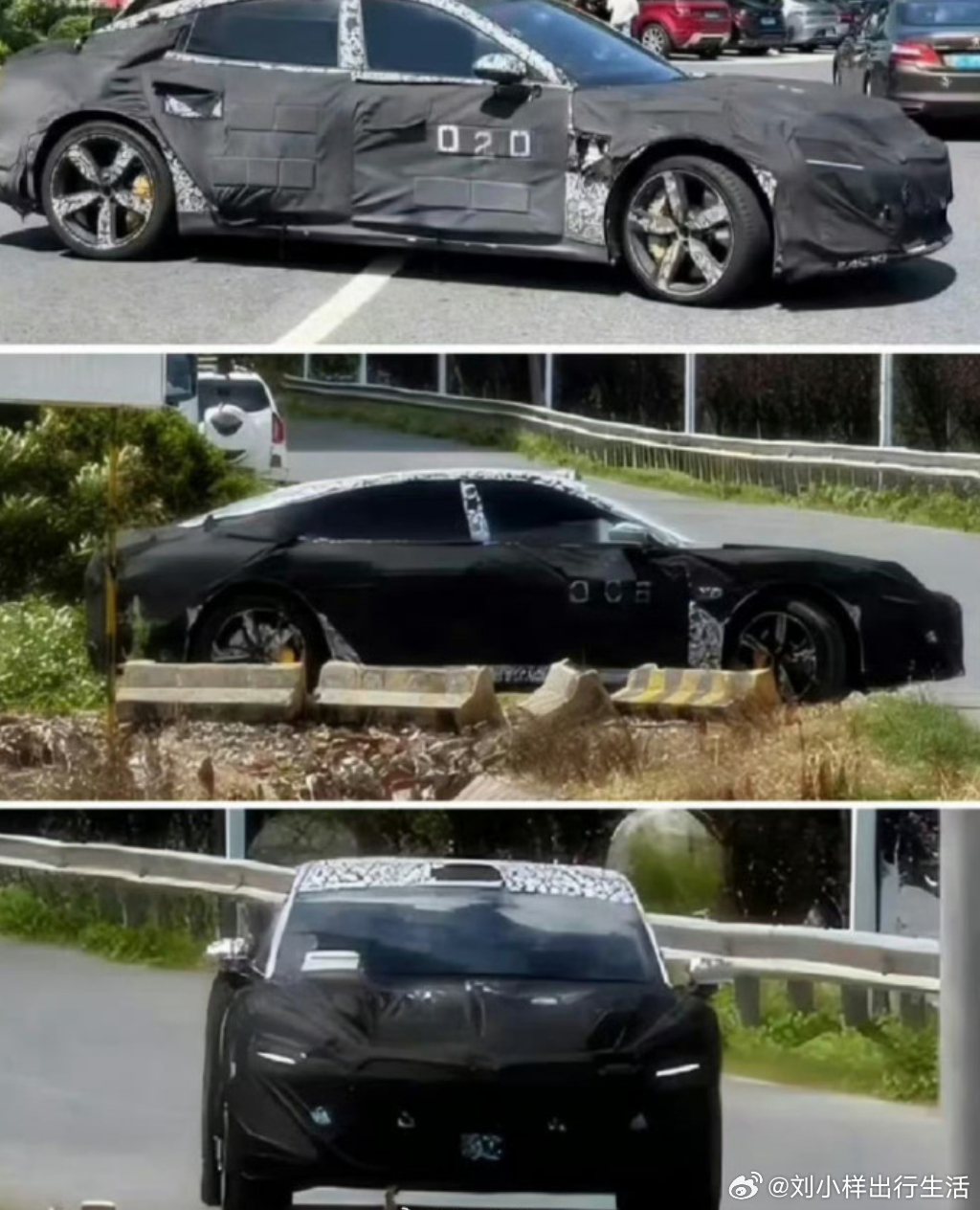 小米全新车型曝光 小米SU9 LUX谍照曝光，车长超5.2米，姿态确实不错小米全