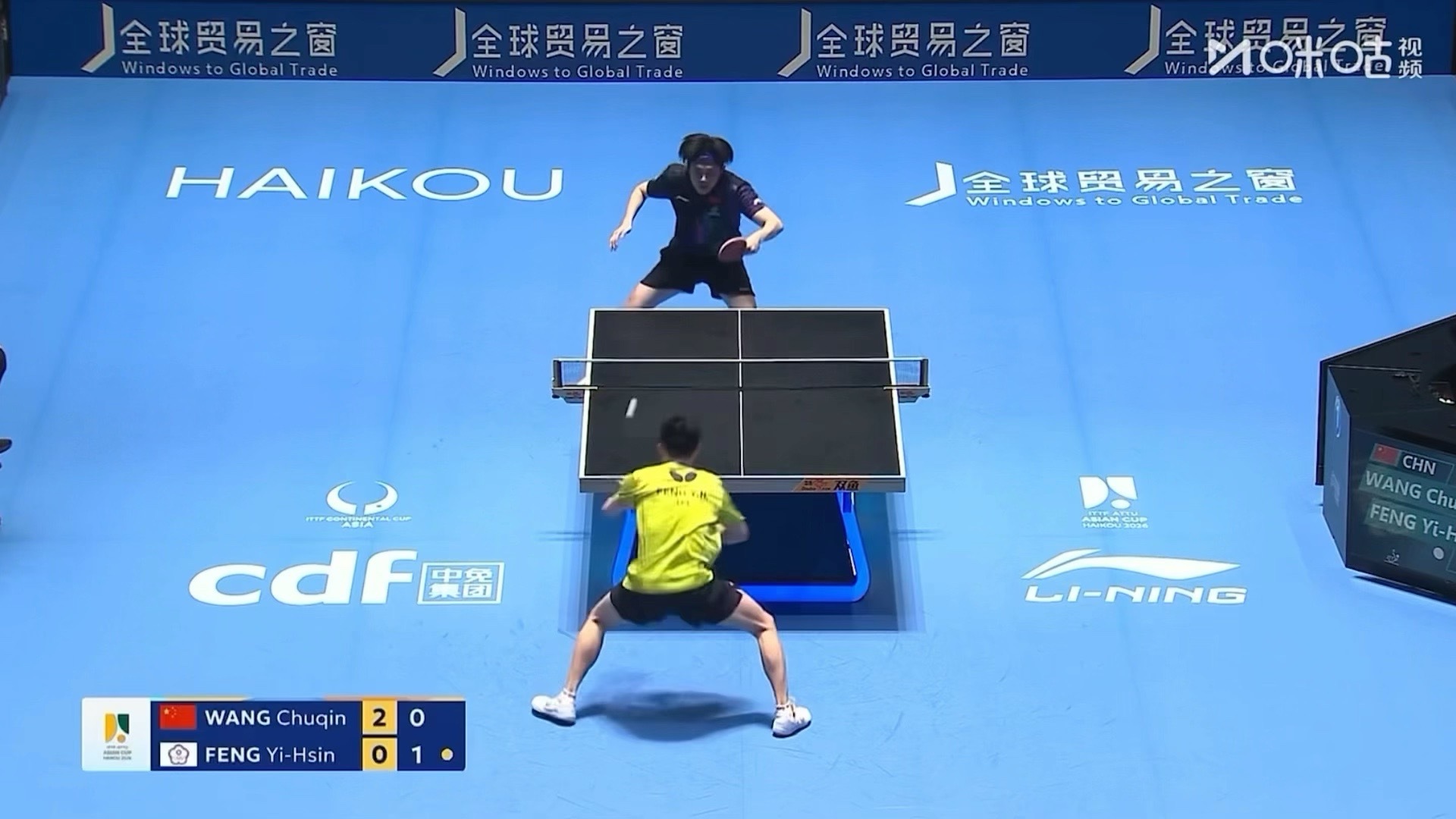 王楚钦vs冯翊新啊啊啊啊啊啊我跪了 楚帝 