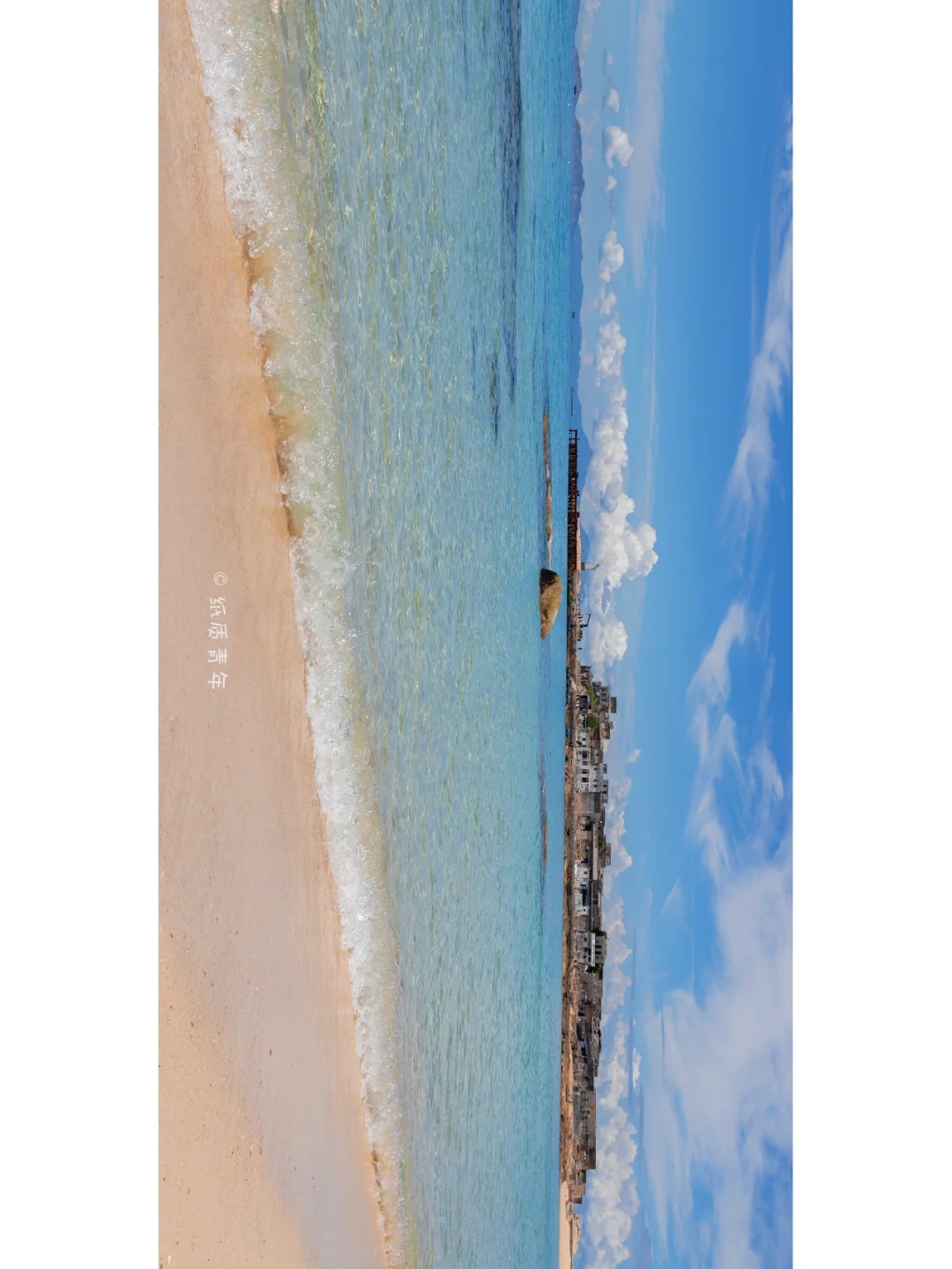 一定不要错过马尔代夫般清澈的海水